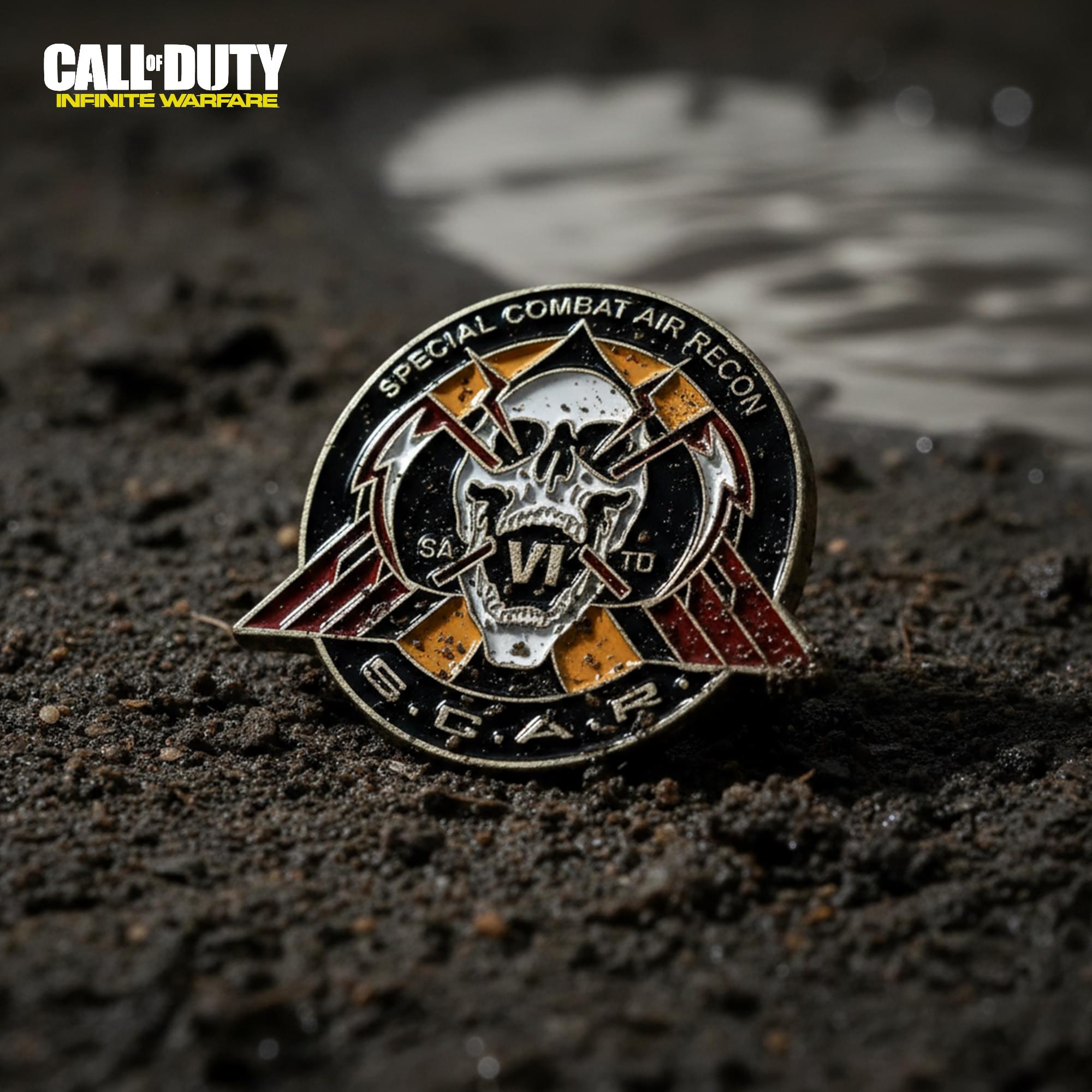 Call of Duty Infinite Warfare S.C.A.R. Pin Badge