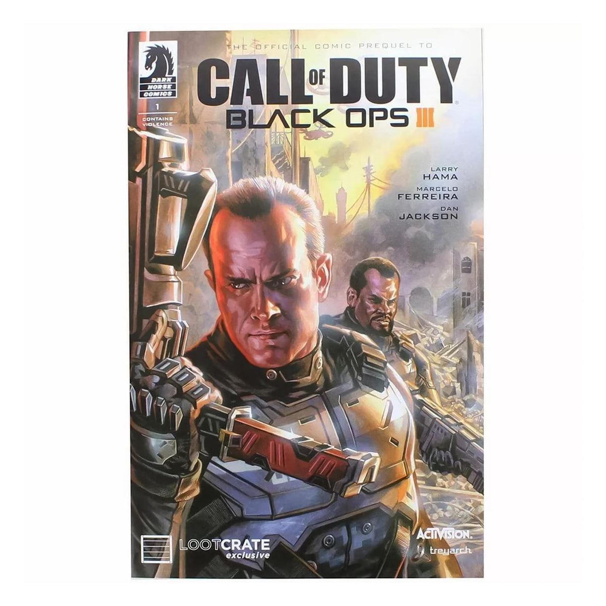 Call of Duty Black Ops III #1 - Loot Crate Exclusive Cover | Free Ship