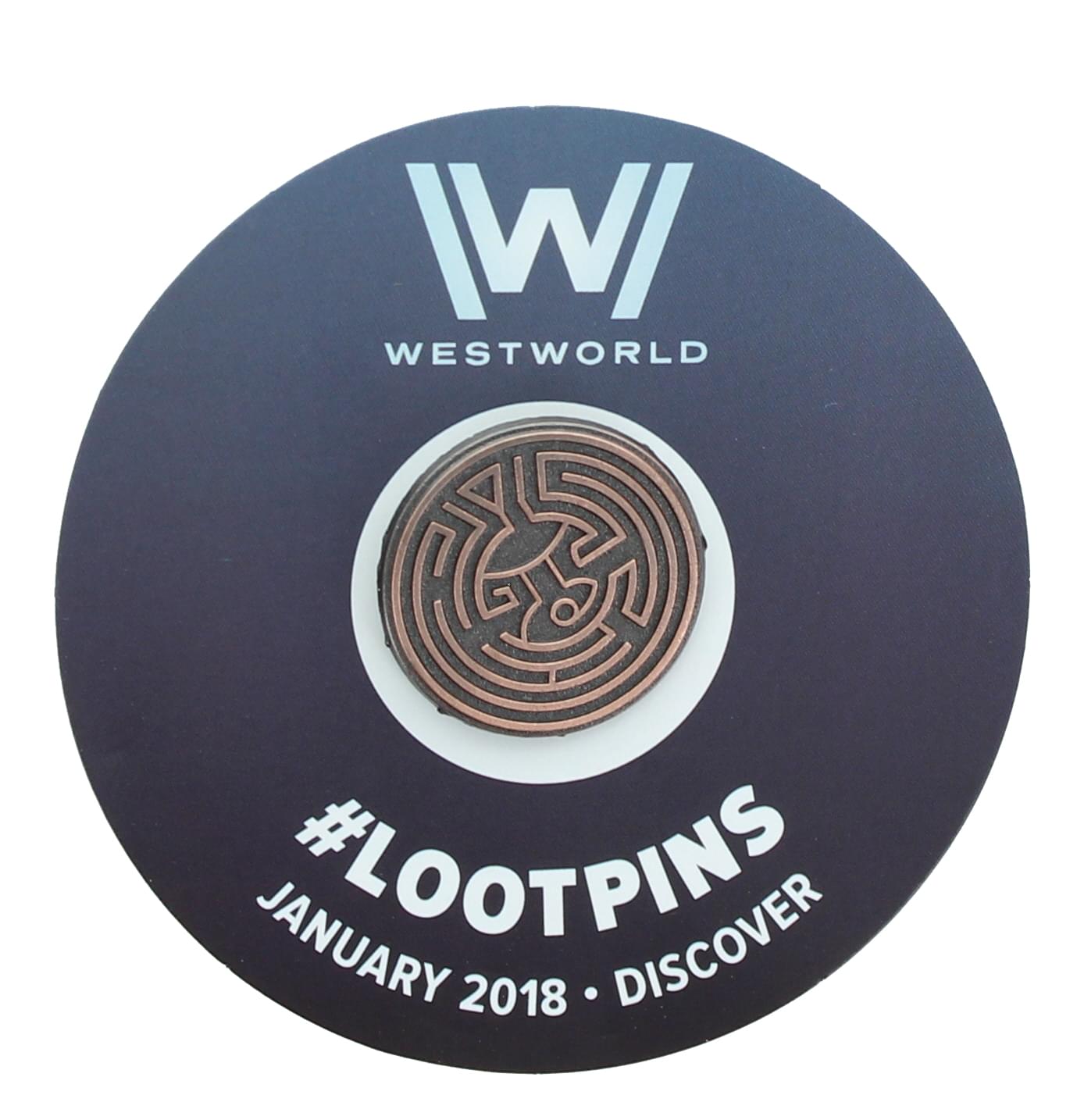 Westworld Maze Collectible Pin