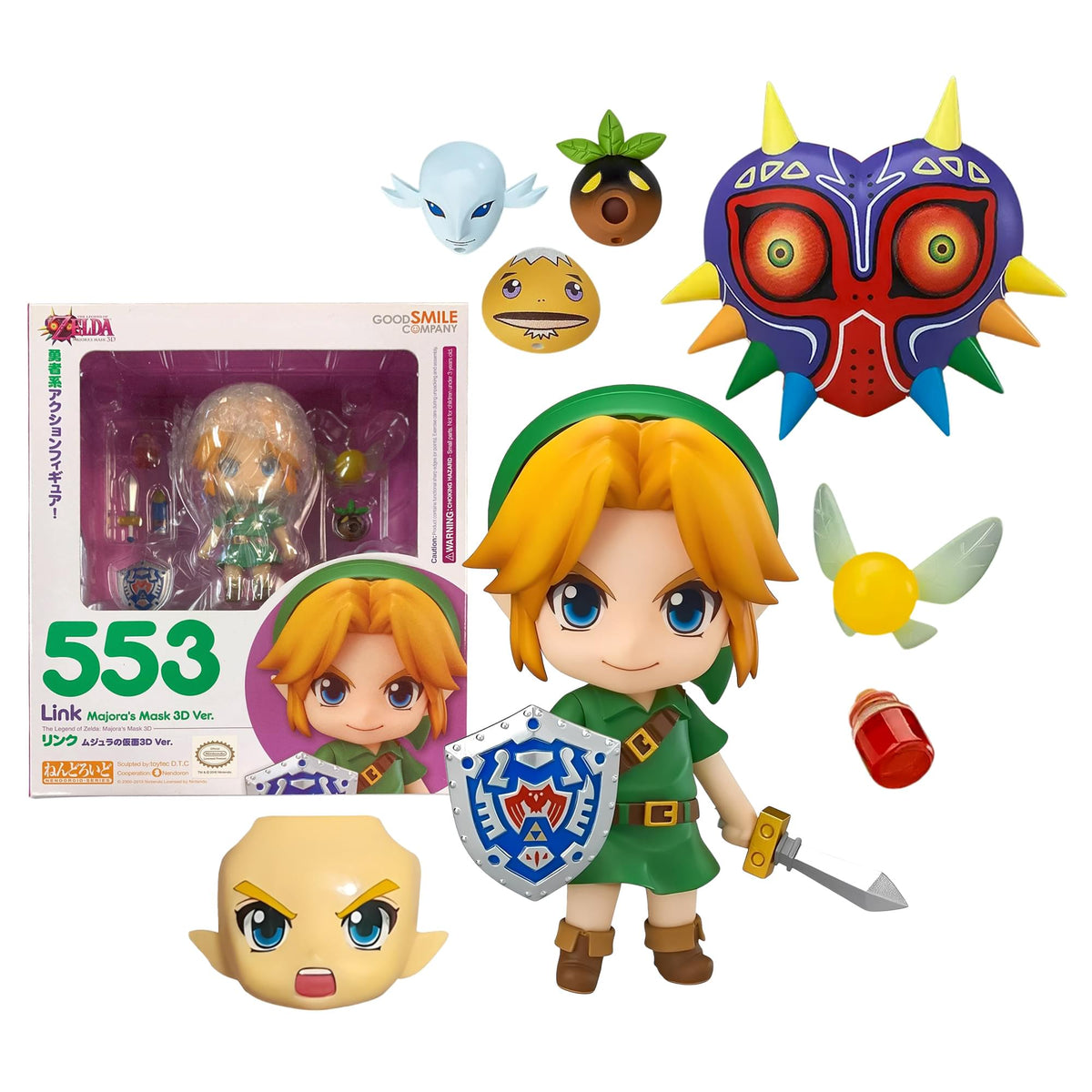 Legend of Zelda: Majora's Mask 3D Link Nendoroid | Free Shipping