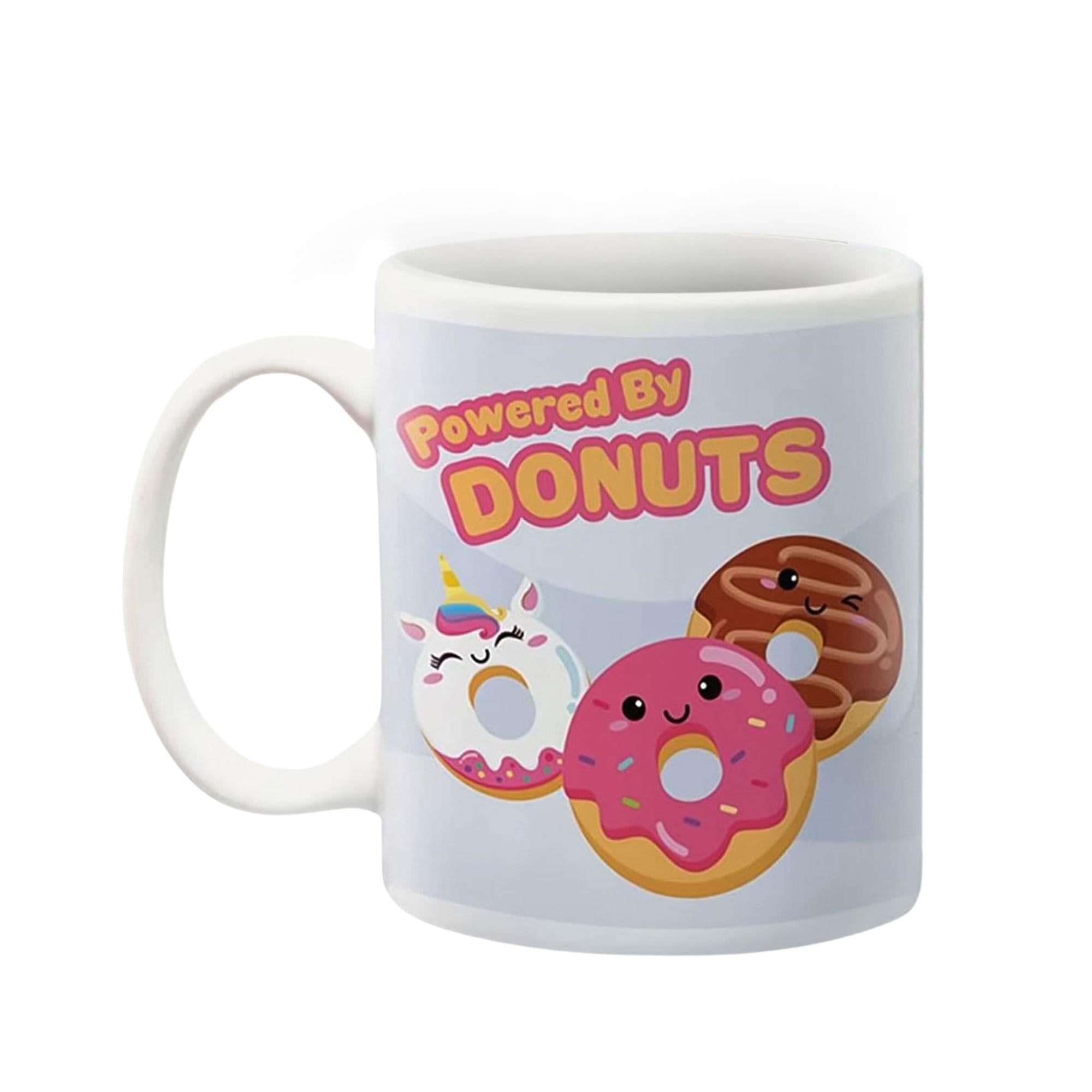 Kawaii Foods Powered by Donuts 11 Ounce Ceramic Mug