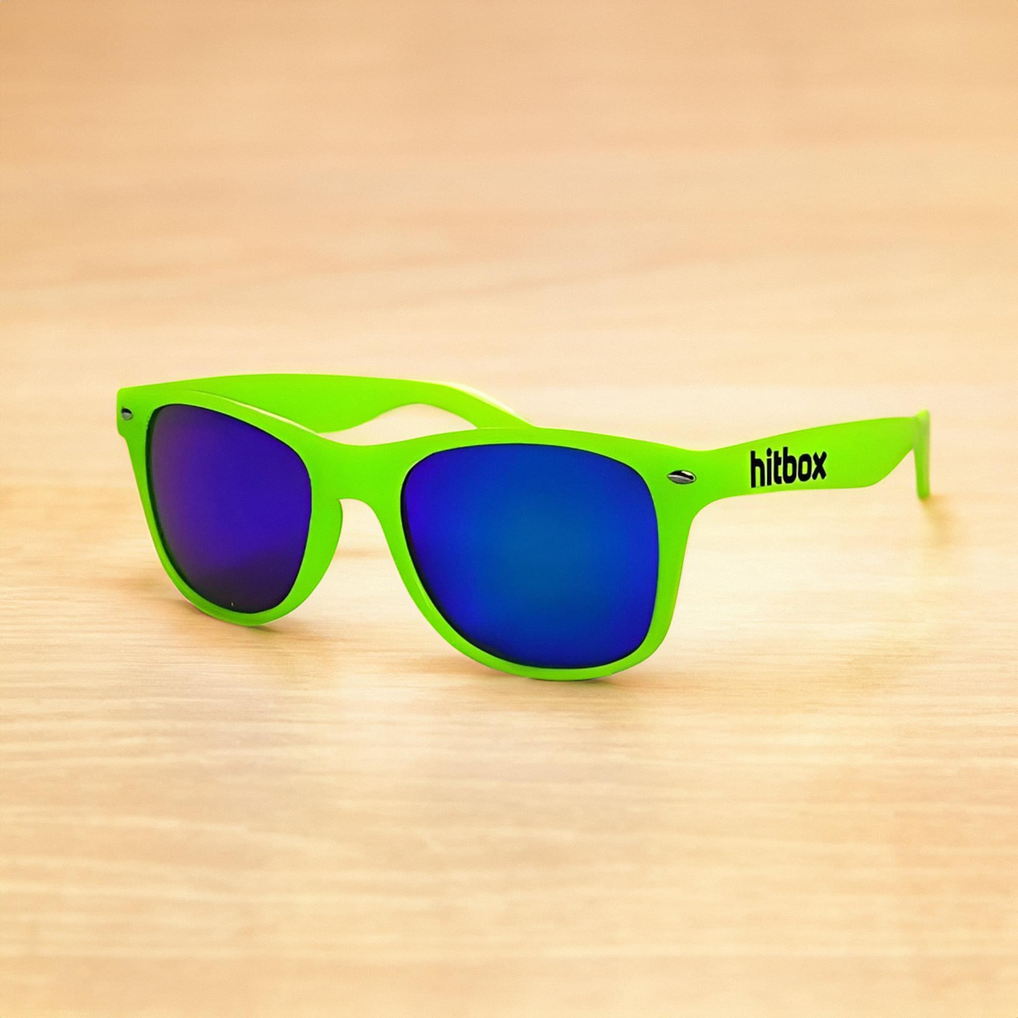 Hitbox Lime Green Green Sunglasses