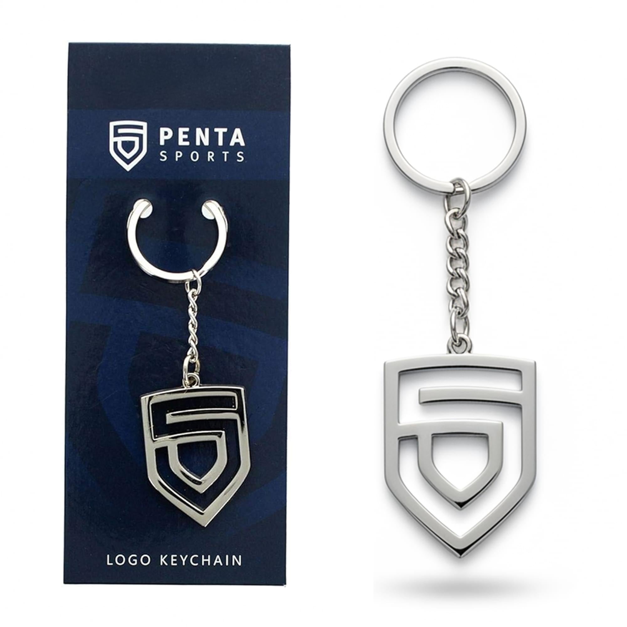 Penta Sports Logo Metal Keychain