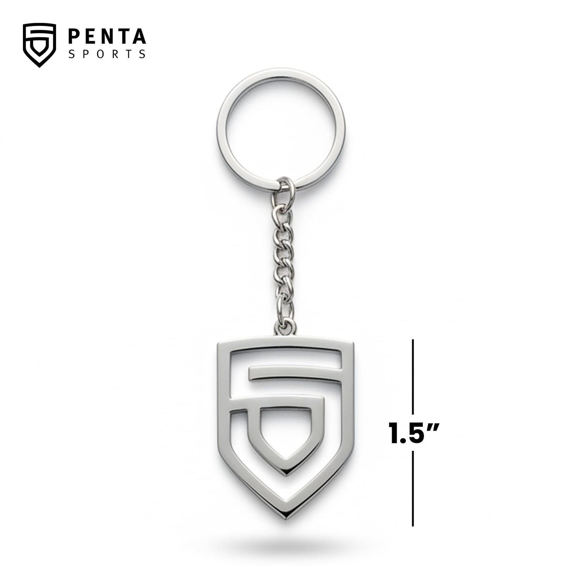 Penta Sports Logo Metal Keychain