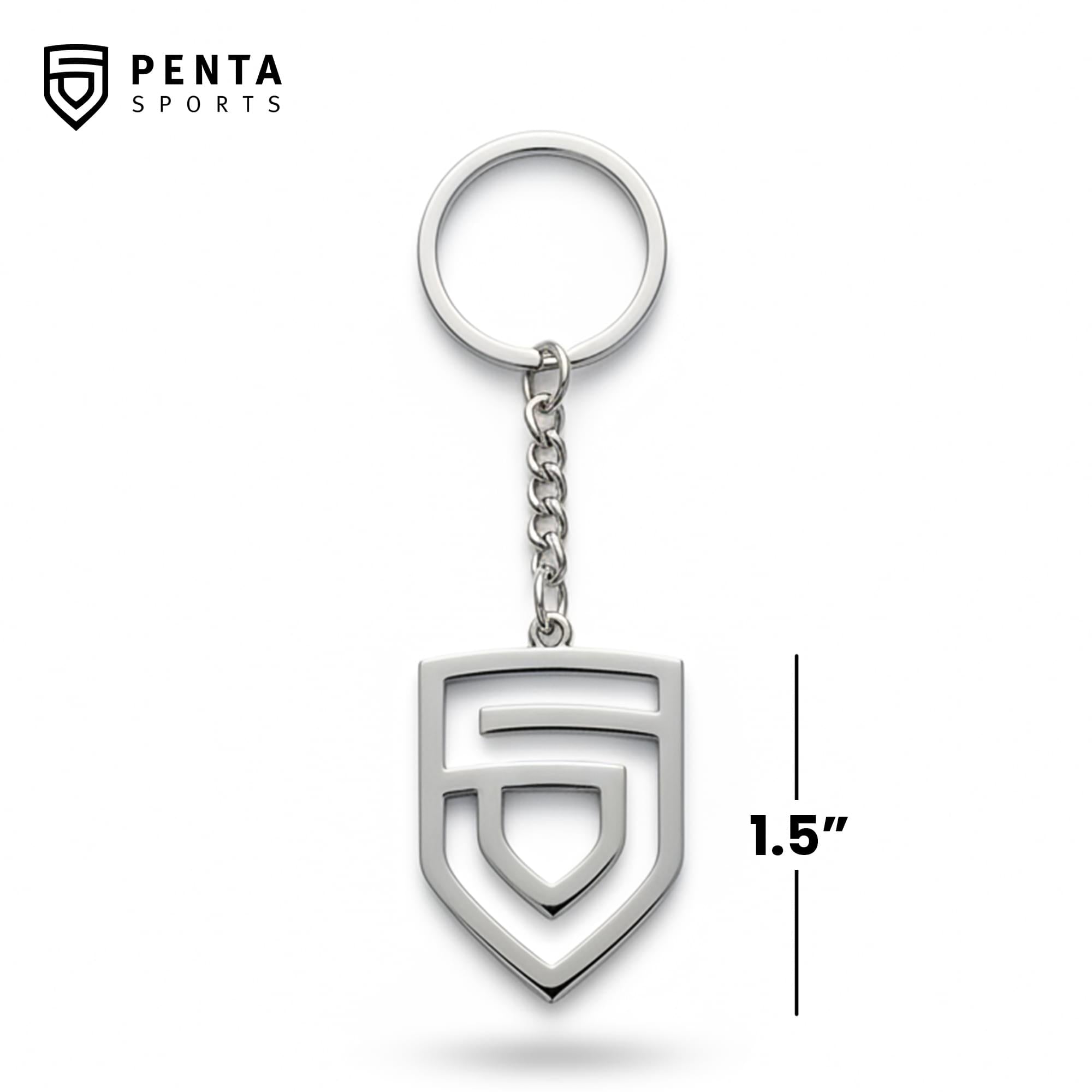 Penta Sports Logo Metal Keychain