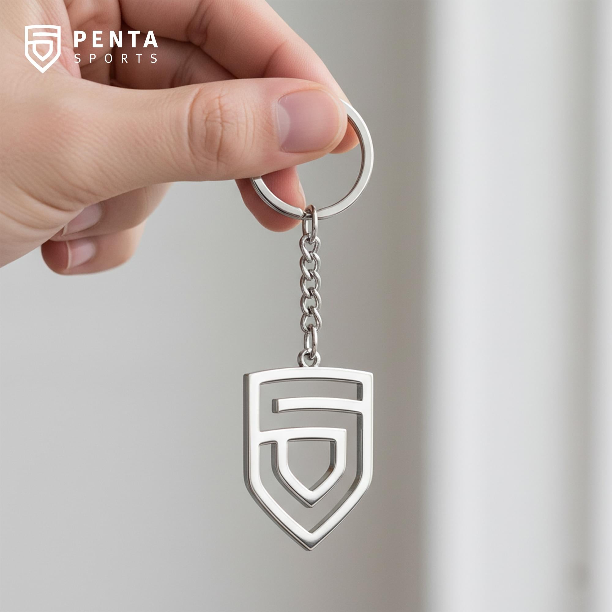 Penta Sports Logo Metal Keychain
