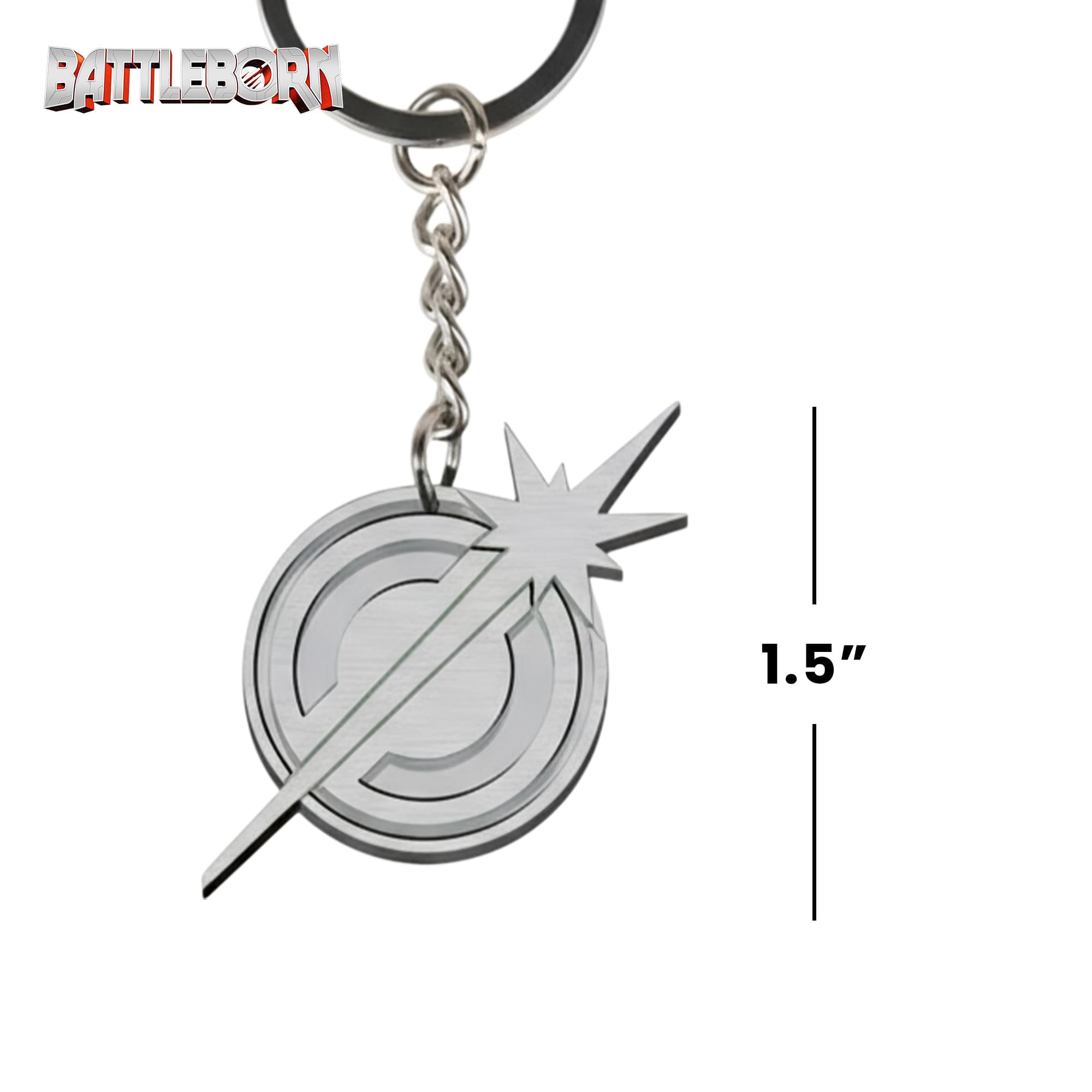 Battleborn "Last Light Consortium" Logo Metal Keychain