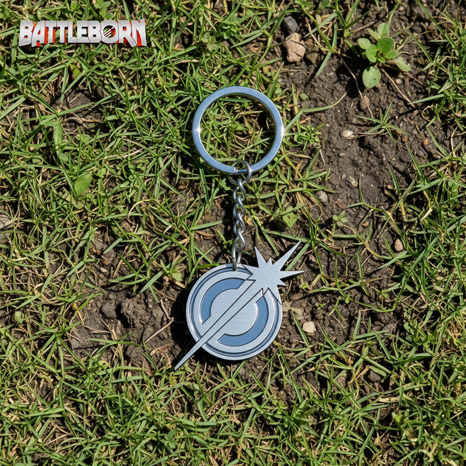 Battleborn "Last Light Consortium" Logo Metal Keychain