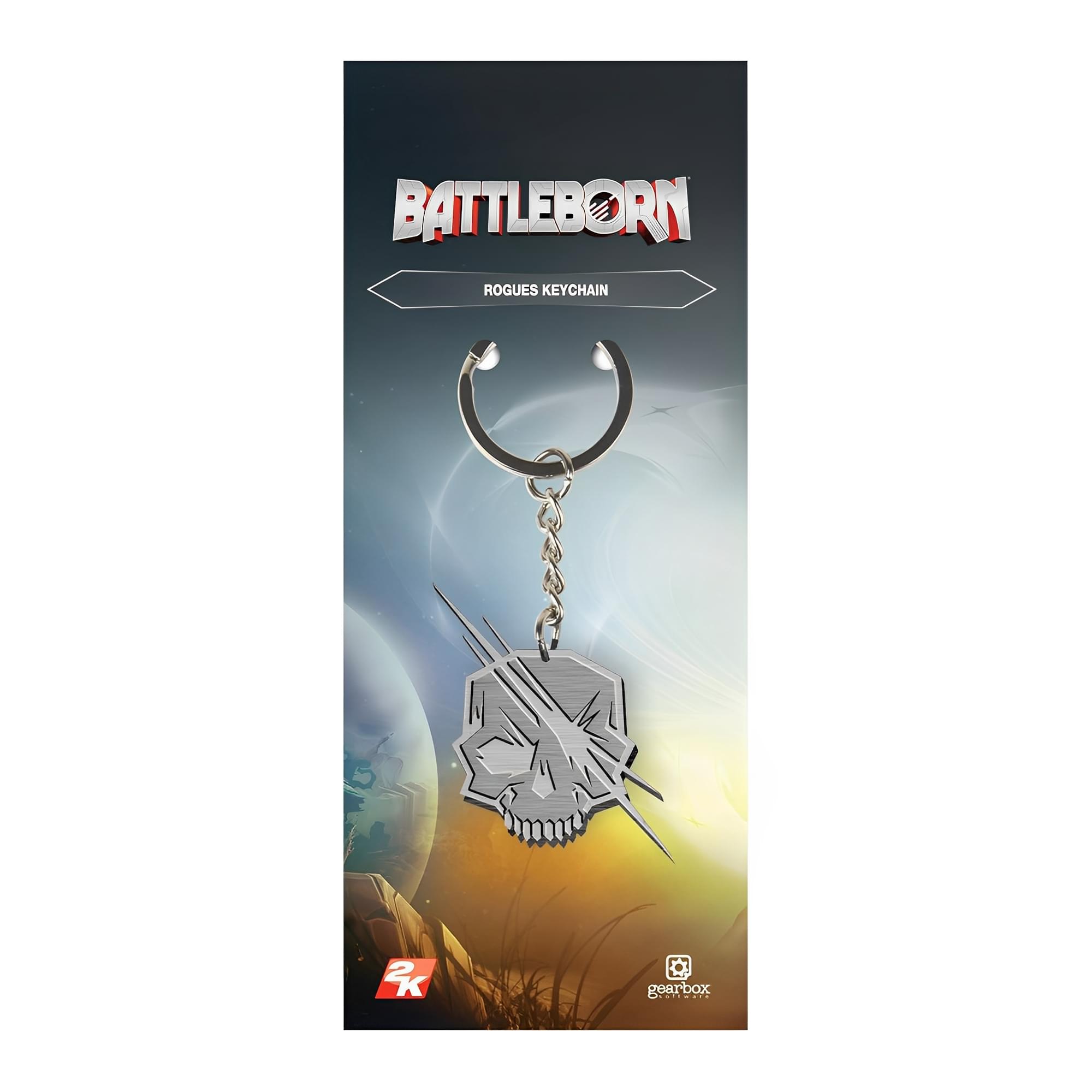 Battleborn "Rogues" Logo Metal Keychain