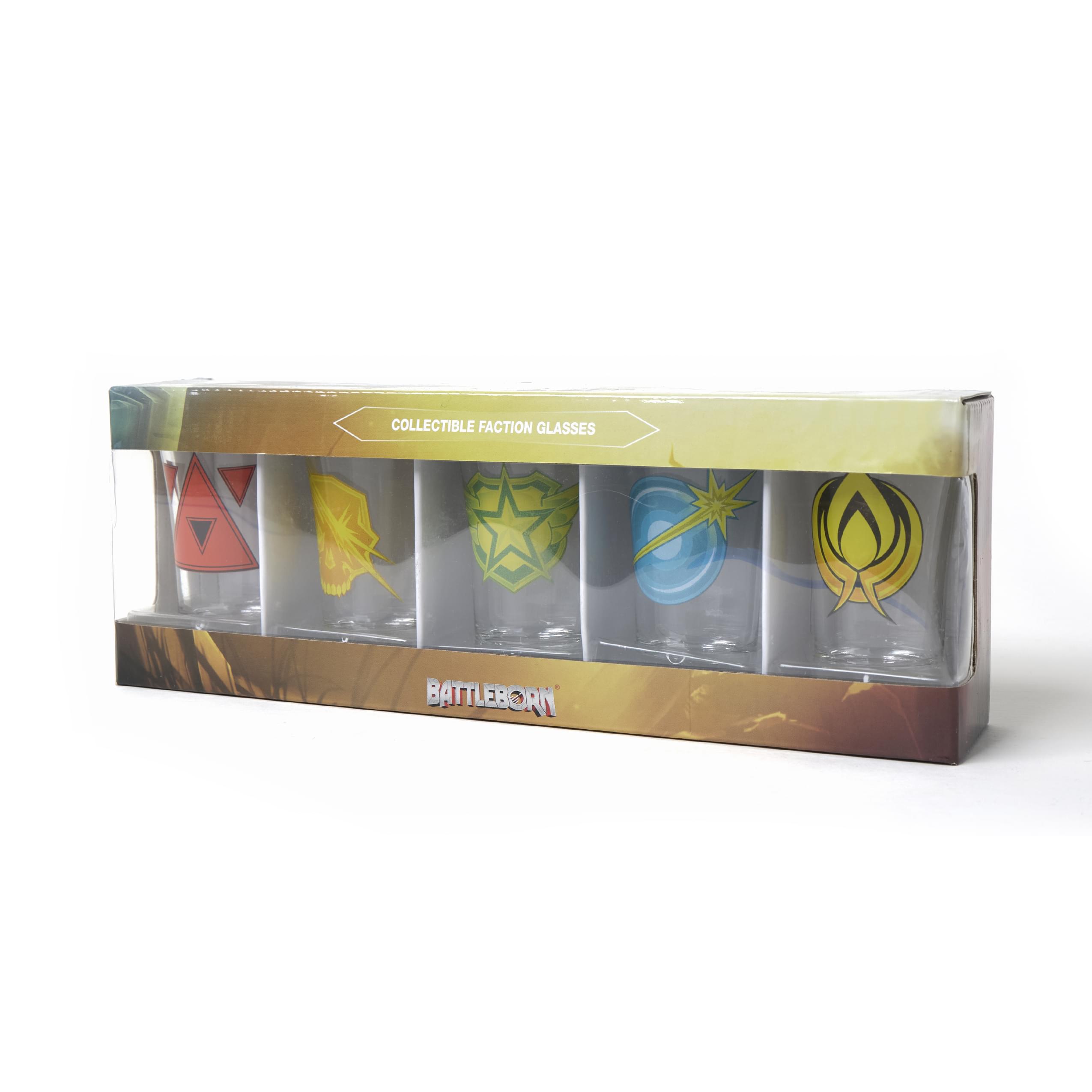 Battleborn "Factions" 5-Piece Shot Glass Set
