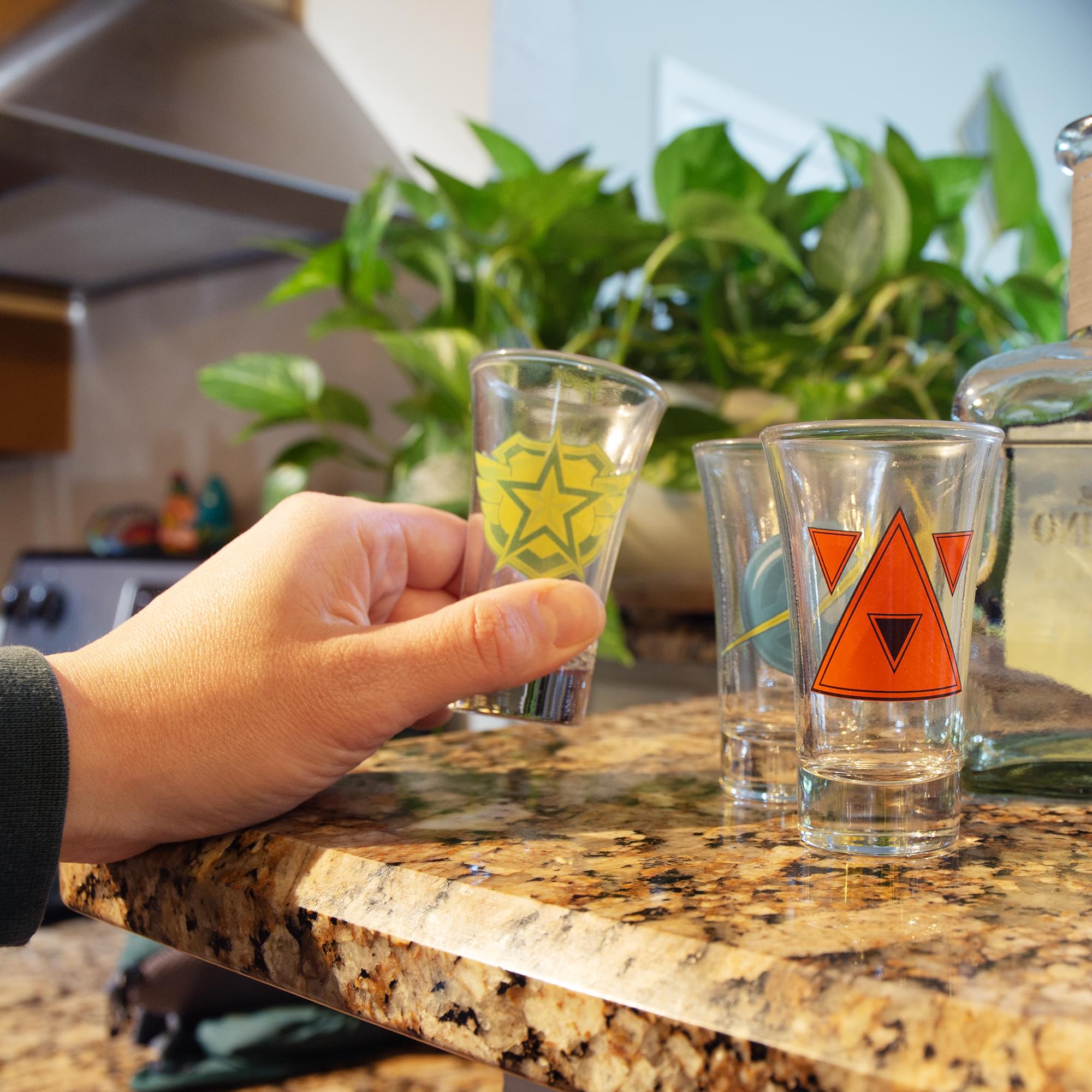 Battleborn "Factions" 5-Piece Shot Glass Set