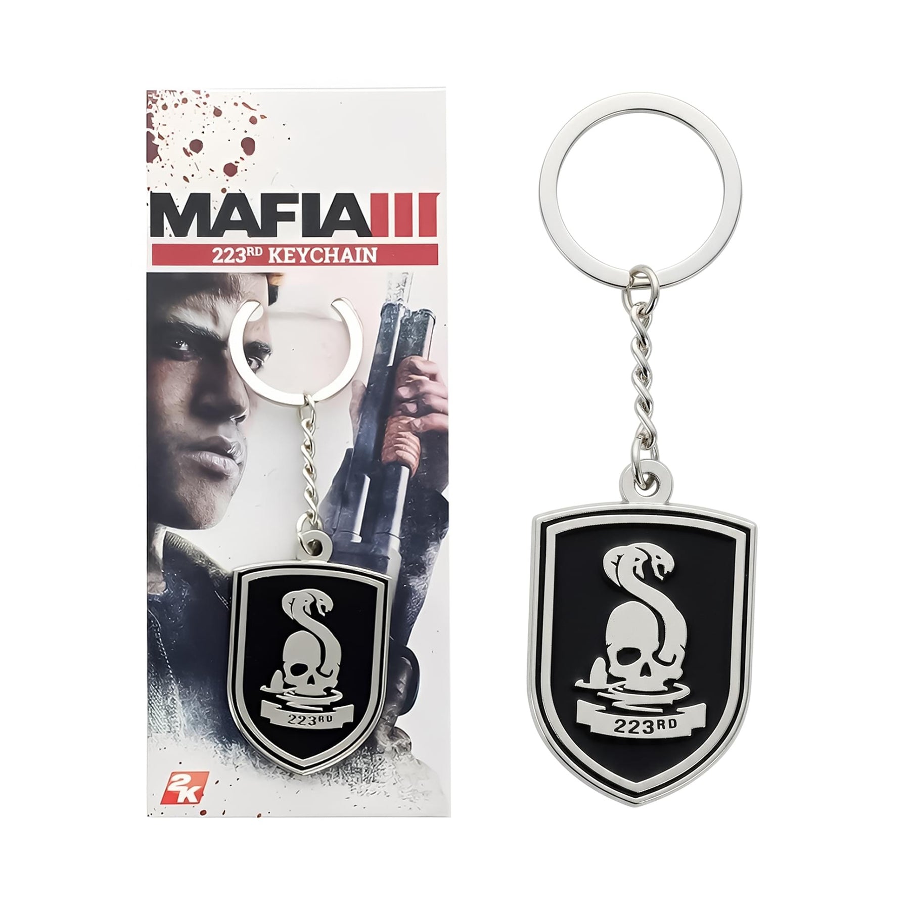 Mafia III 223rd Infantry Metal Keychain