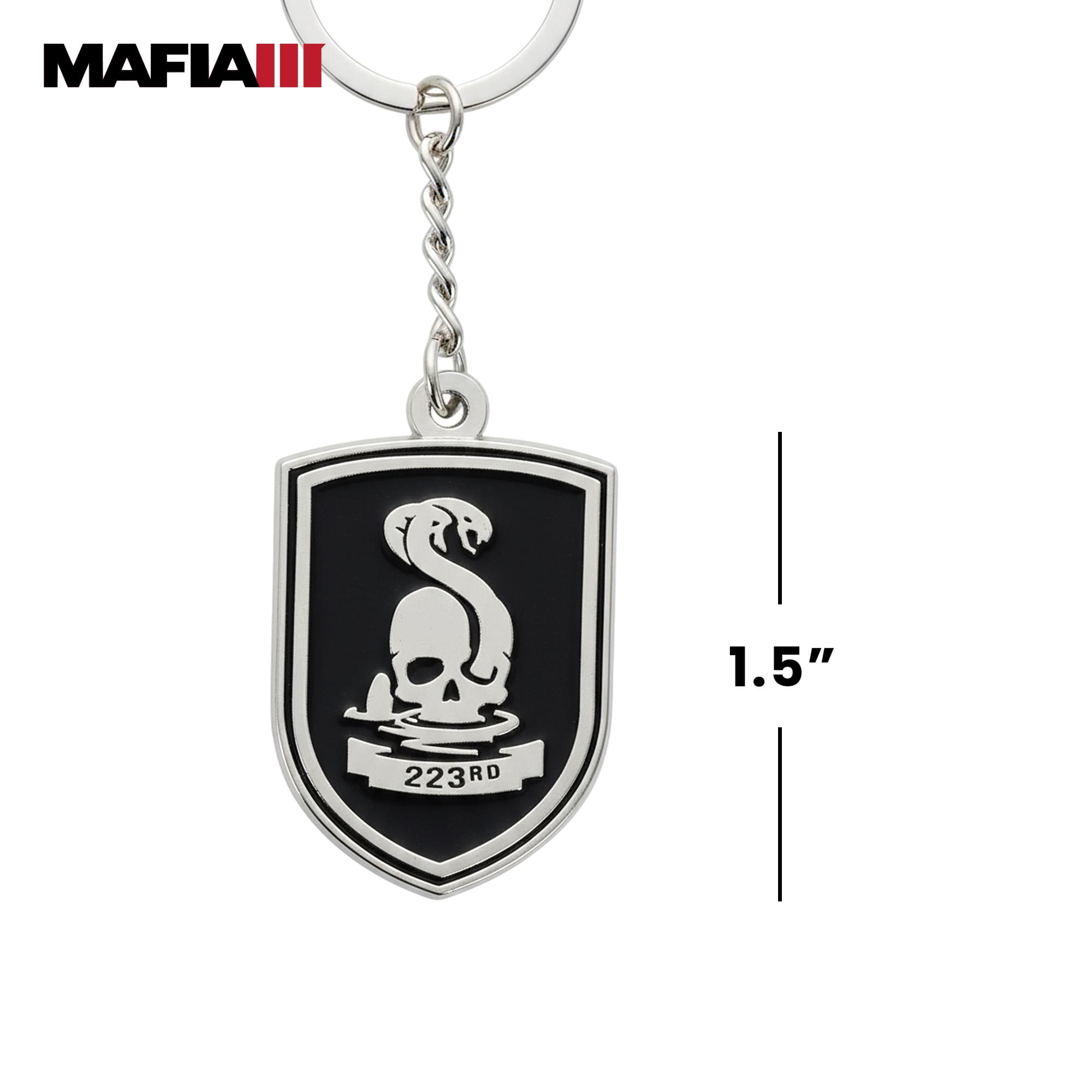Mafia III 223rd Infantry Metal Keychain