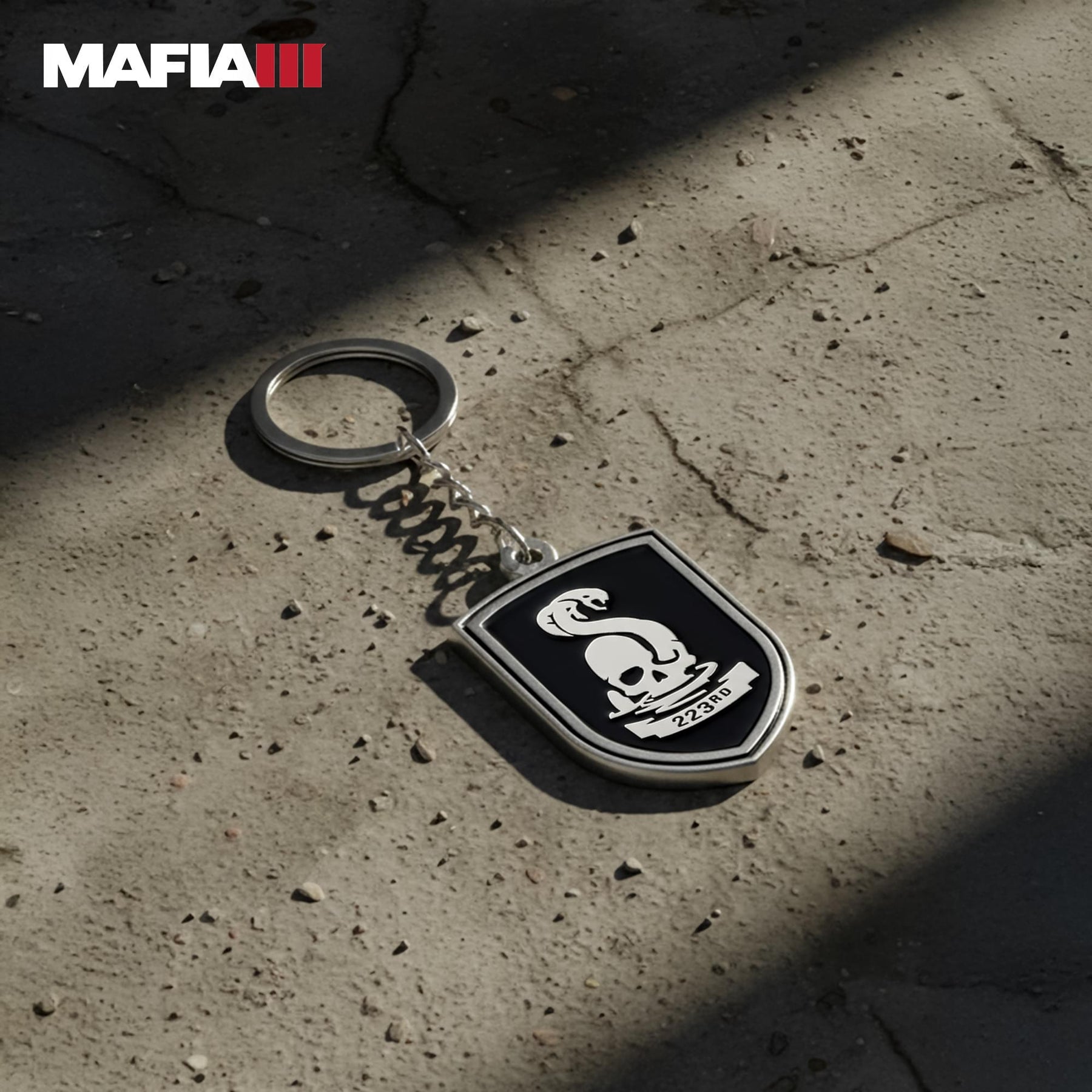Mafia III 223rd Infantry Metal Keychain