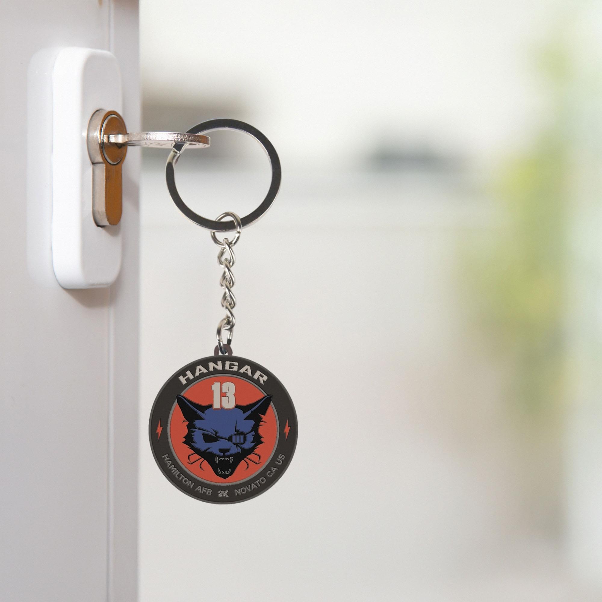 Mafia III Hangar 13 Metal Keychain
