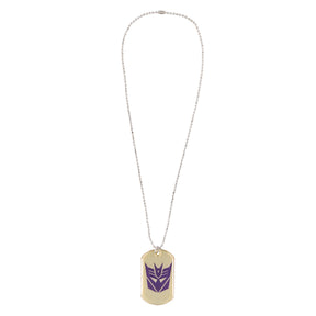 Transformers Autobot & Decepticon Logo Dog Tags