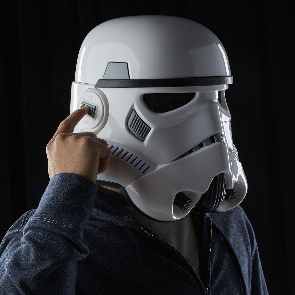 Star Wars Rogue One Stormtrooper Voice Changer Costume Helmet
