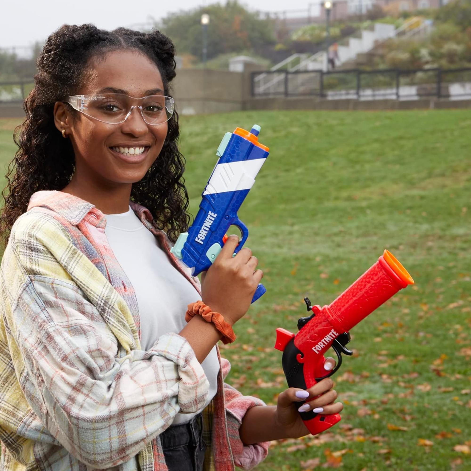 Fortnite Nerf Dart Blaster Set | LP & Flint Knock