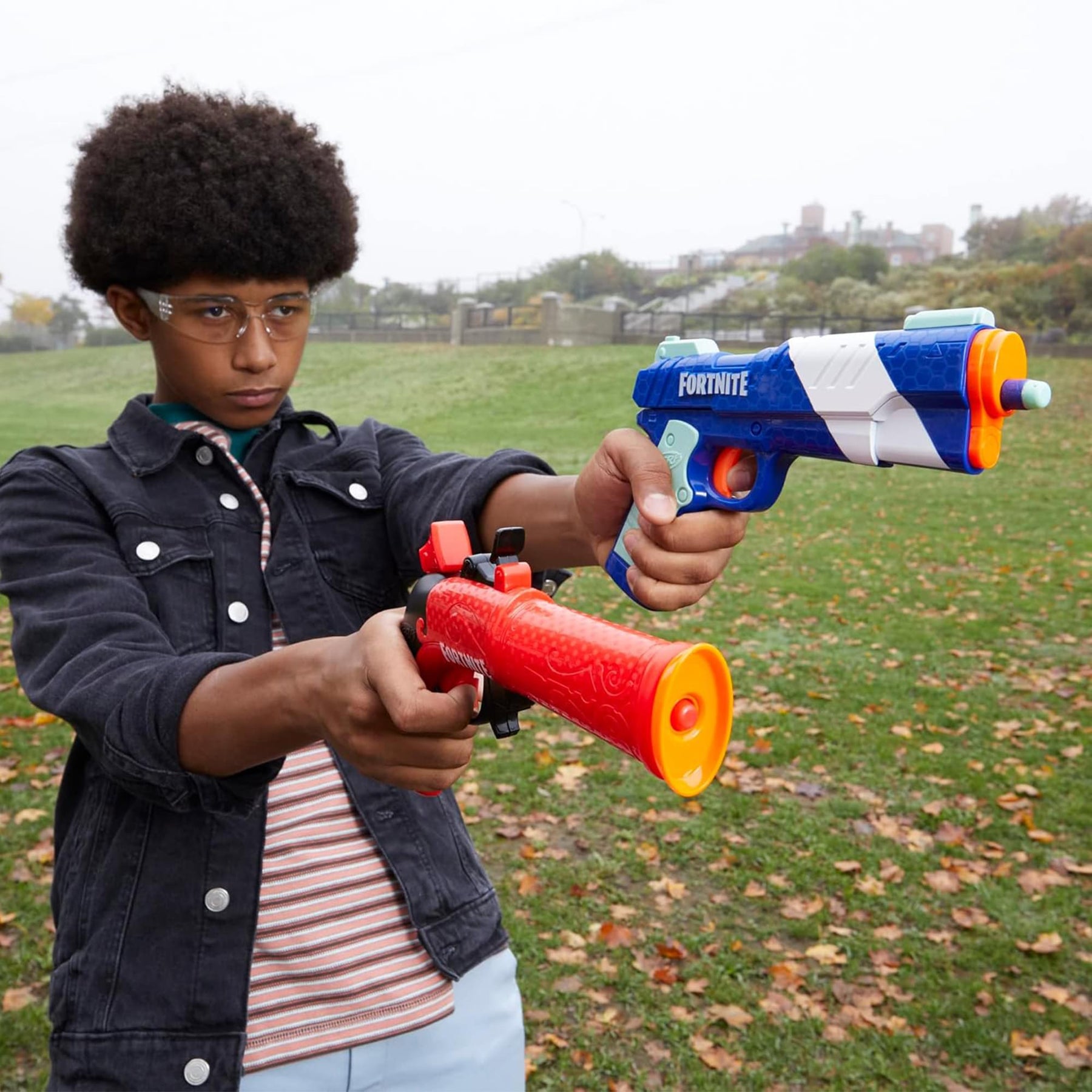 Fortnite Nerf Dart Blaster Set | LP & Flint Knock