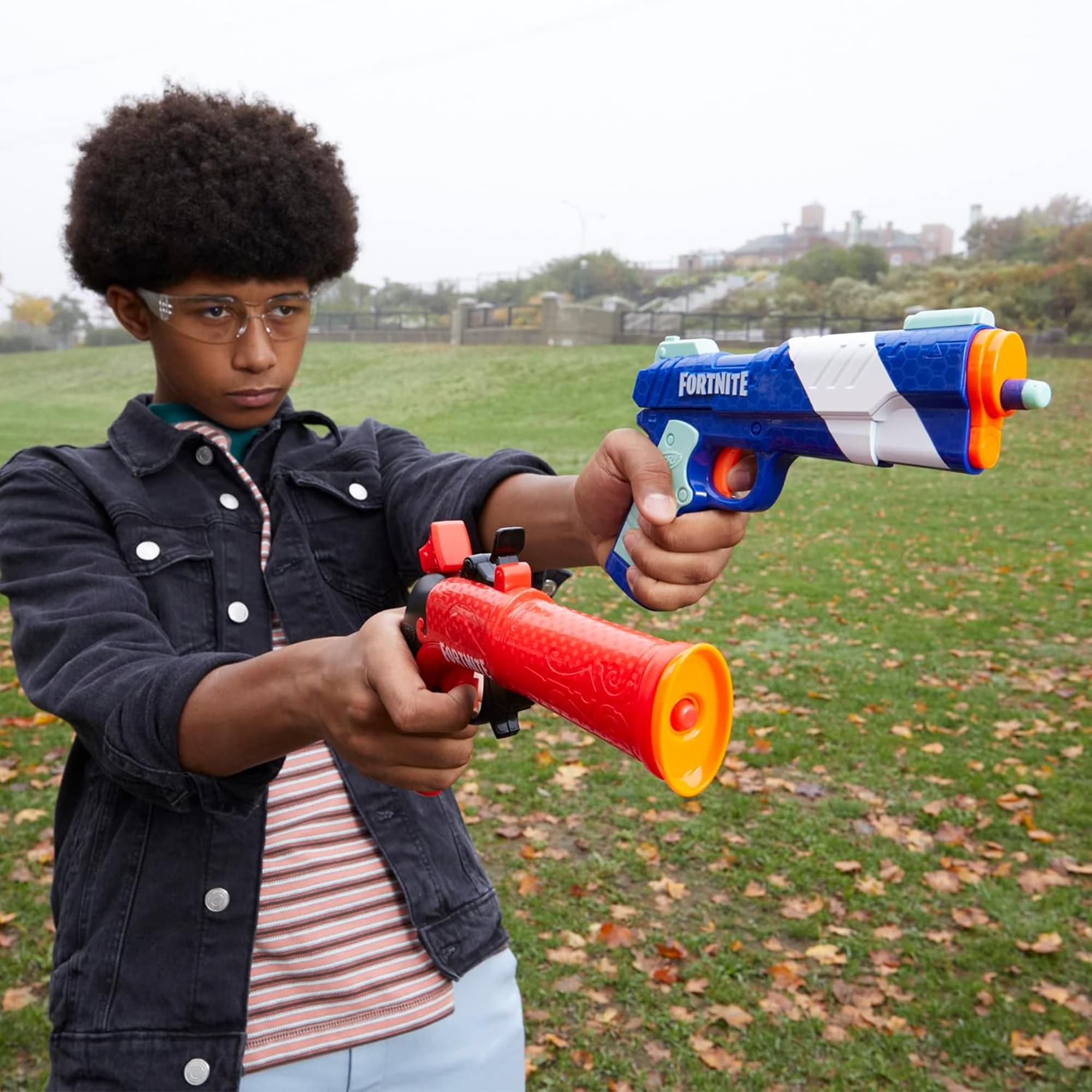 Fortnite Nerf Dart Blaster Set | LP & Flint Knock