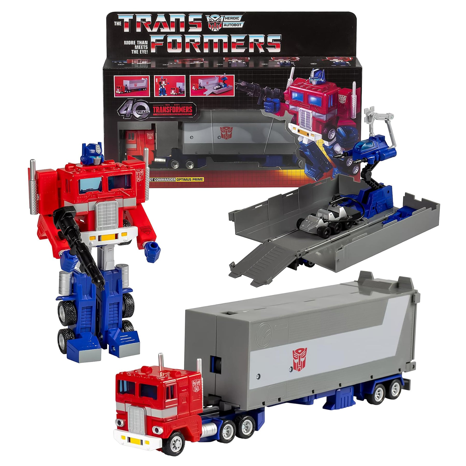 Transformers 6-Inch Retro G1 Optimus Prime Action Figure