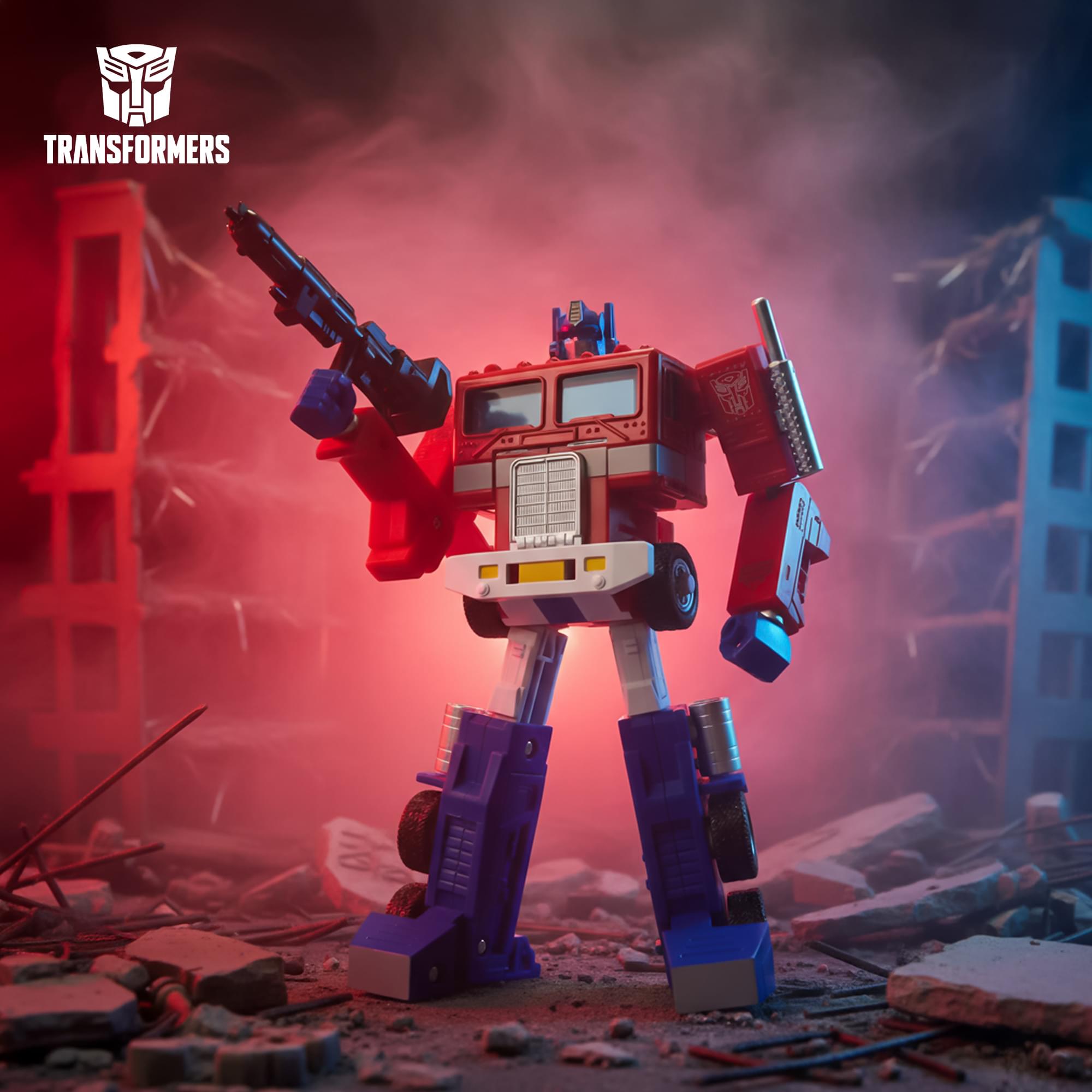 Transformers 6-Inch Retro G1 Optimus Prime Action Figure