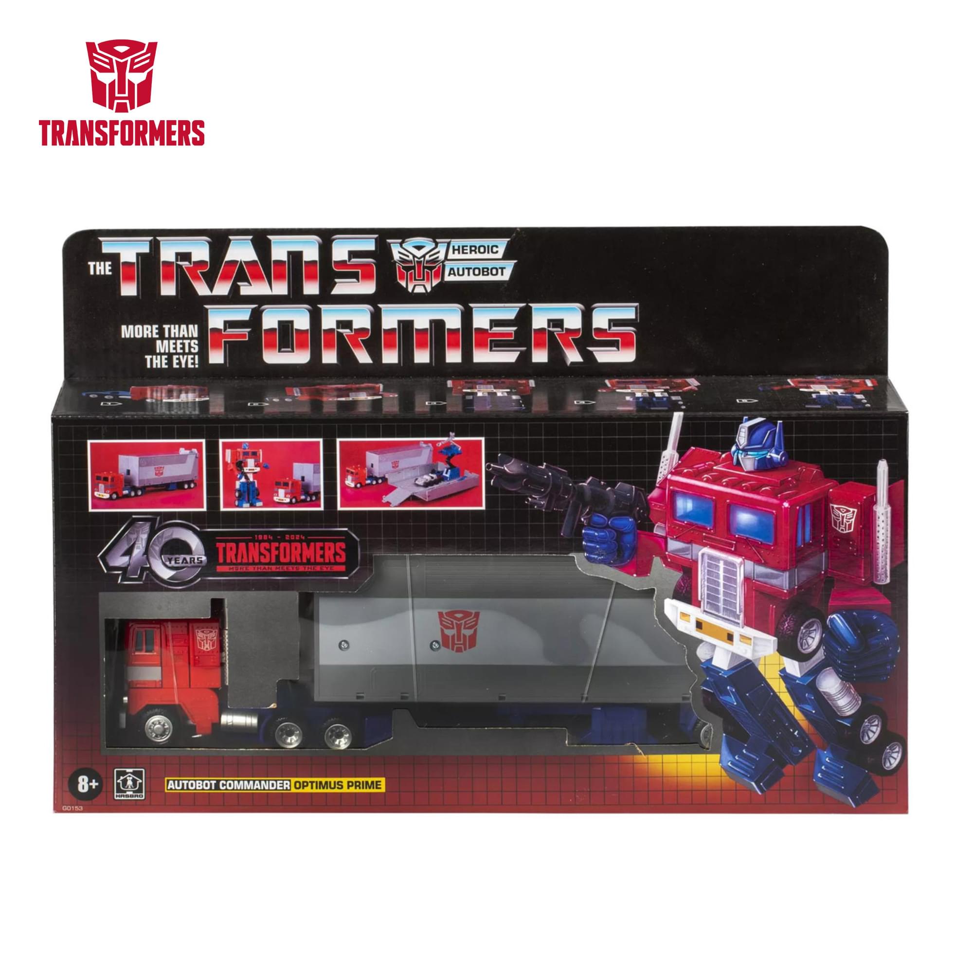 Transformers 6-Inch Retro G1 Optimus Prime Action Figure