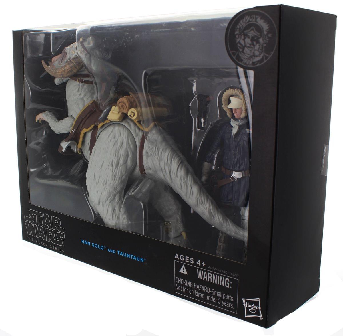 Star Wars Black Series Deluxe 6" Action Figure Set Han Solo (Hoth Gear) with Tauntaun