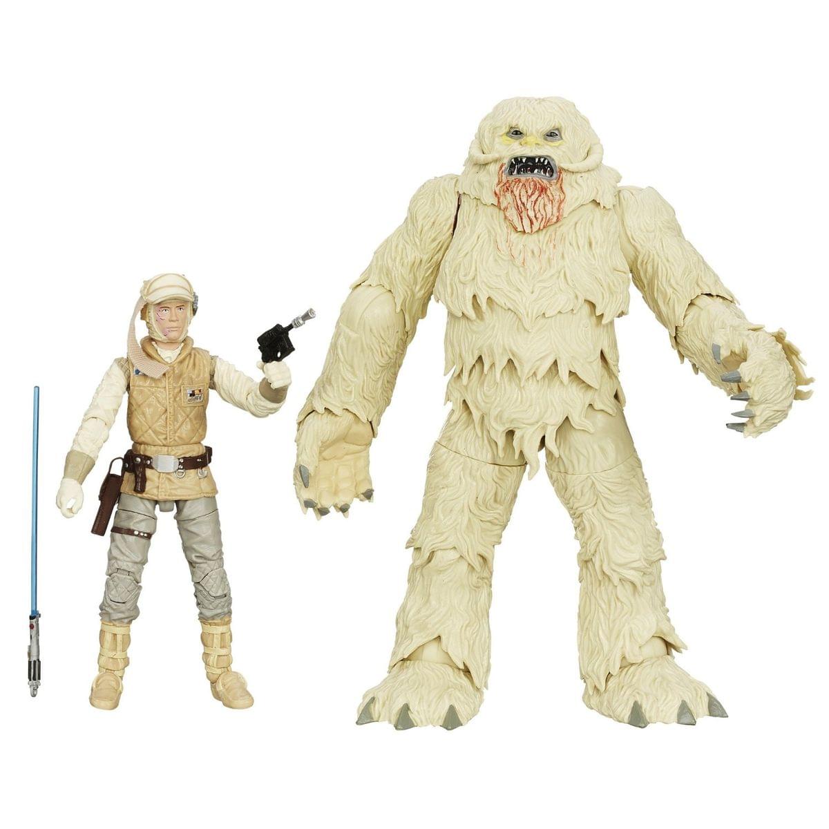 Star Wars Black Series Deluxe 6" Action Figure Set Luke Skywalker (Hoth Gear) with Wampa