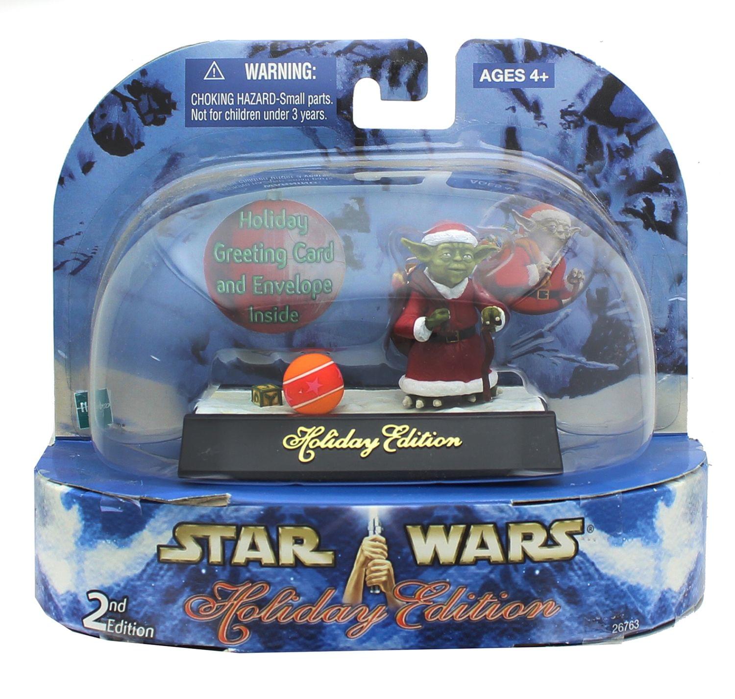 Star Wars 3.75 Inch Holiday Edition Action Figure - Yoda