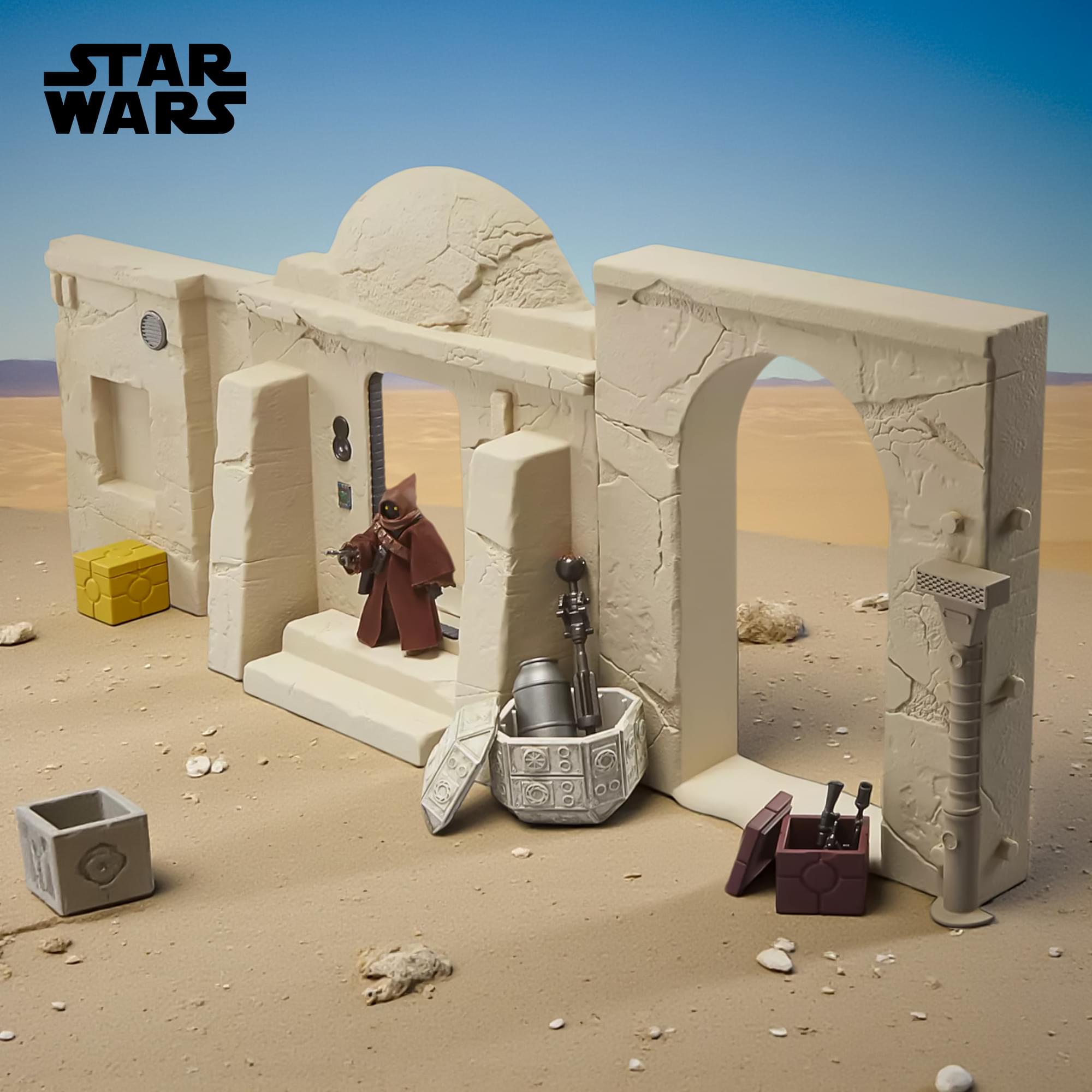 Star Wars: A New Hope The Vintage Collection Streets of Mos Eisley Action Figure Playset