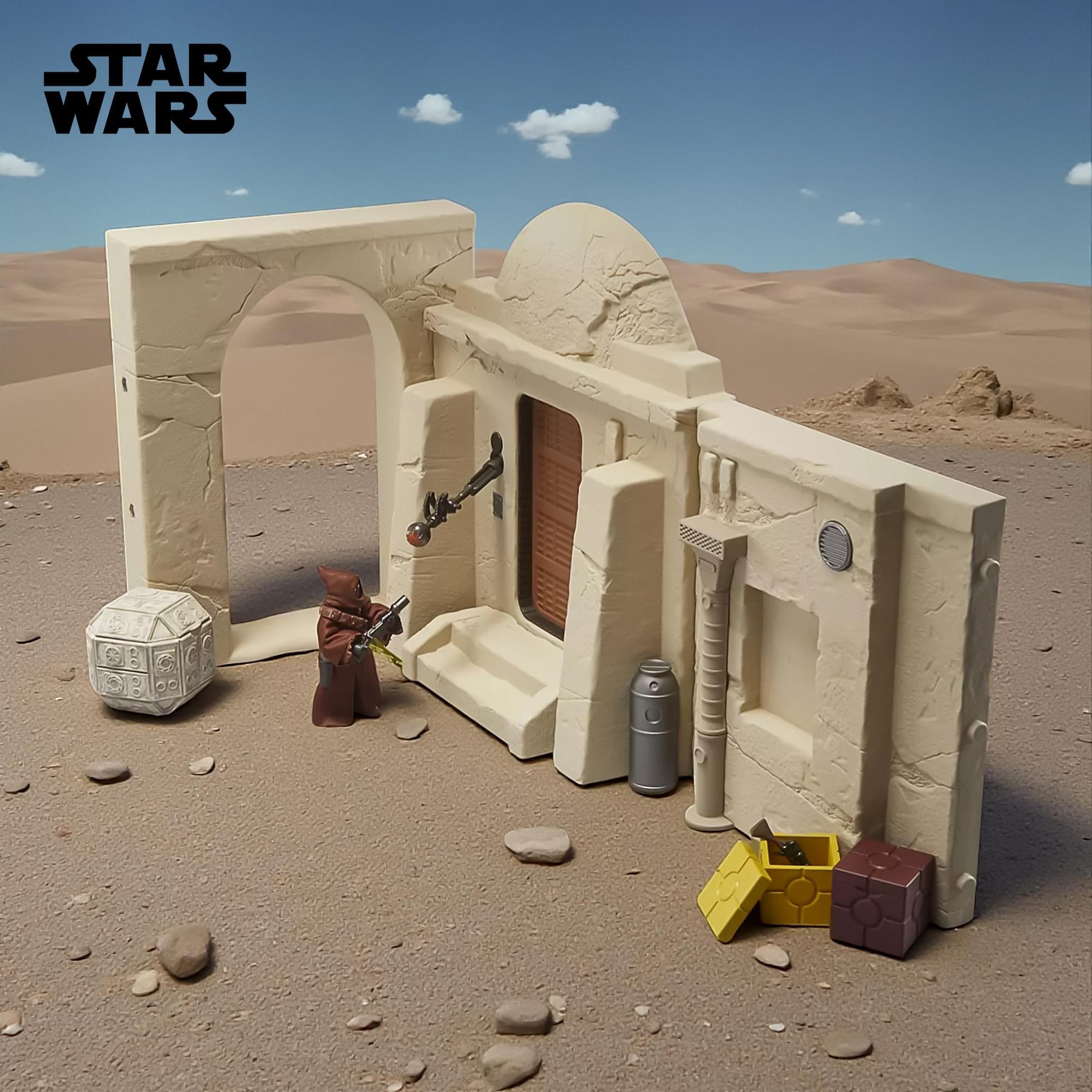Star Wars: A New Hope The Vintage Collection Streets of Mos Eisley Action Figure Playset