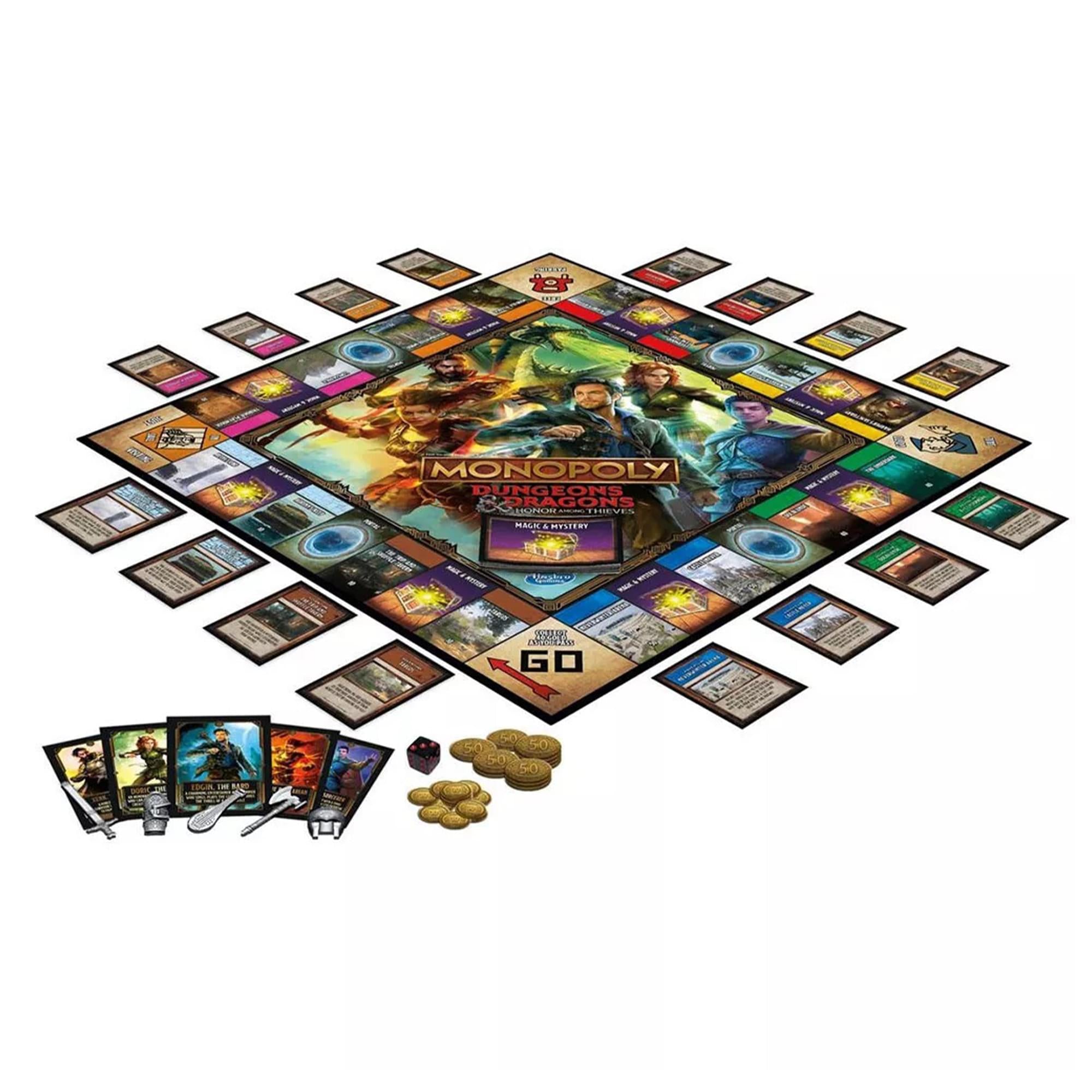 Dungeons & Dragons: Honor Among Thieves Monopoly Board Game