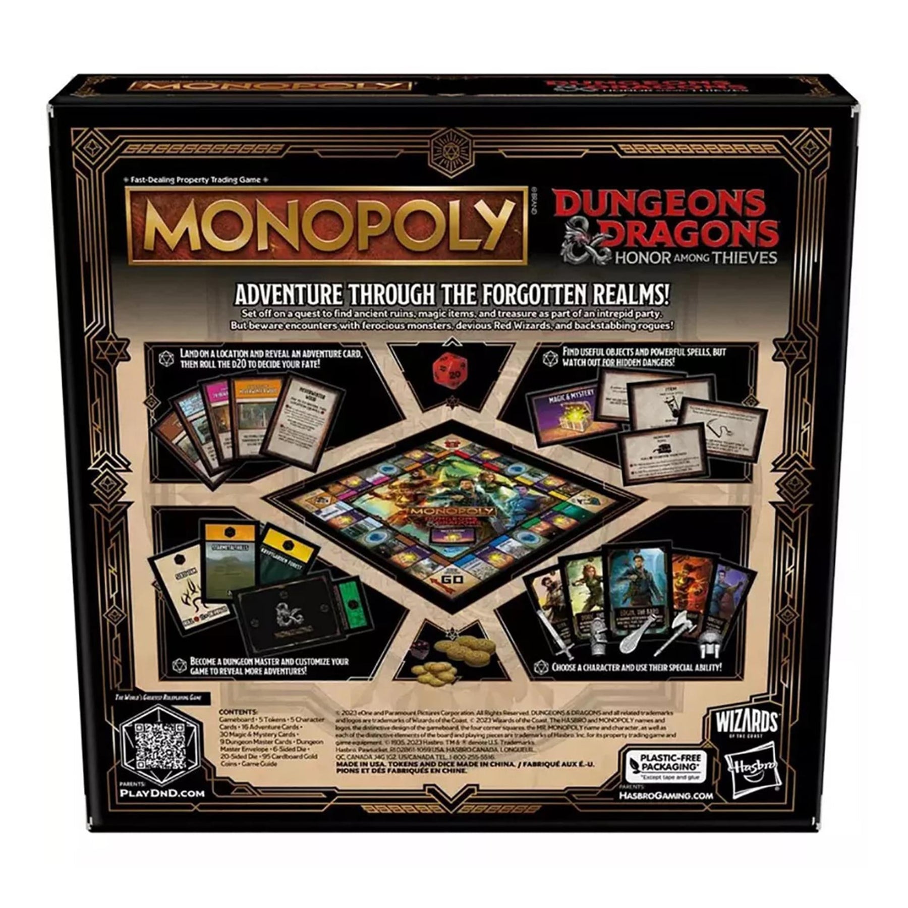 Dungeons & Dragons: Honor Among Thieves Monopoly Board Game