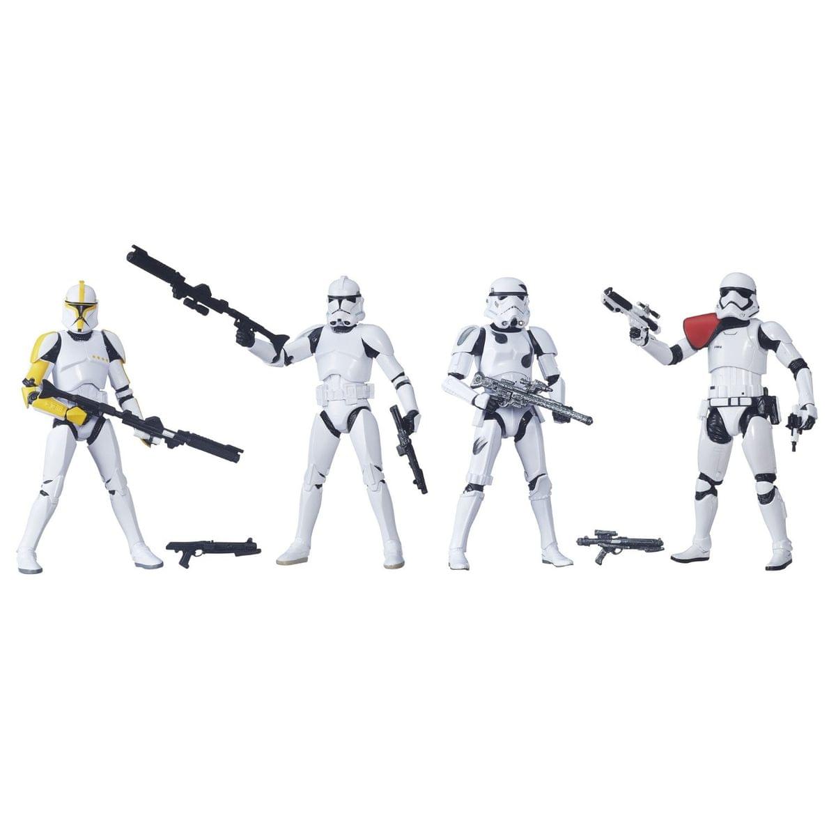 Star Wars 6" Black Series Stormtrooper Action Figure 4-Pack