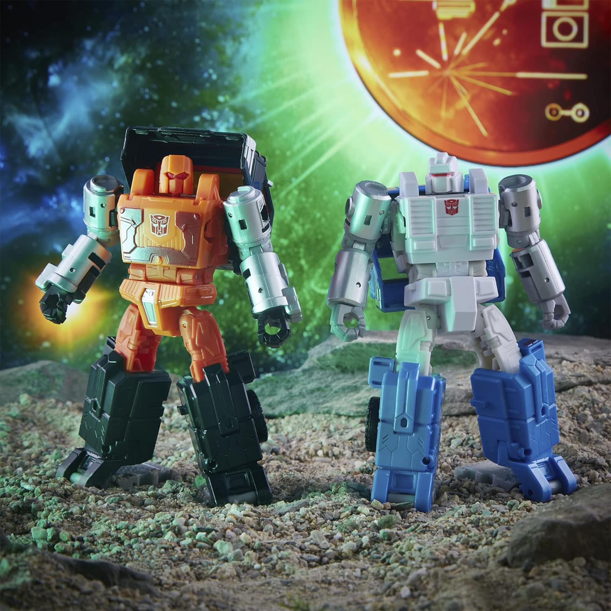 Transformers Golden Disk Collection Road Ranger and Puffer