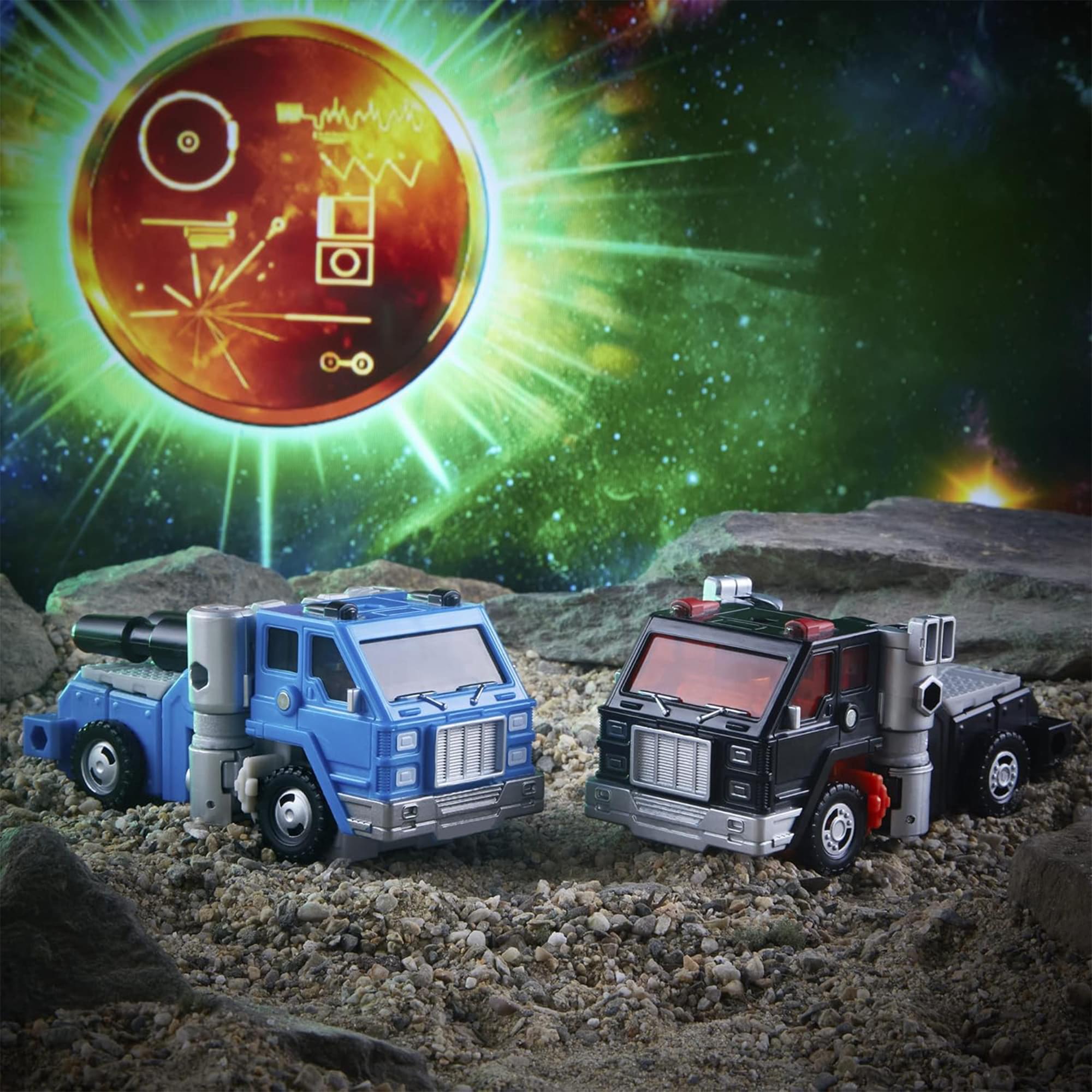 Transformers Golden Disk Collection Road Ranger and Puffer