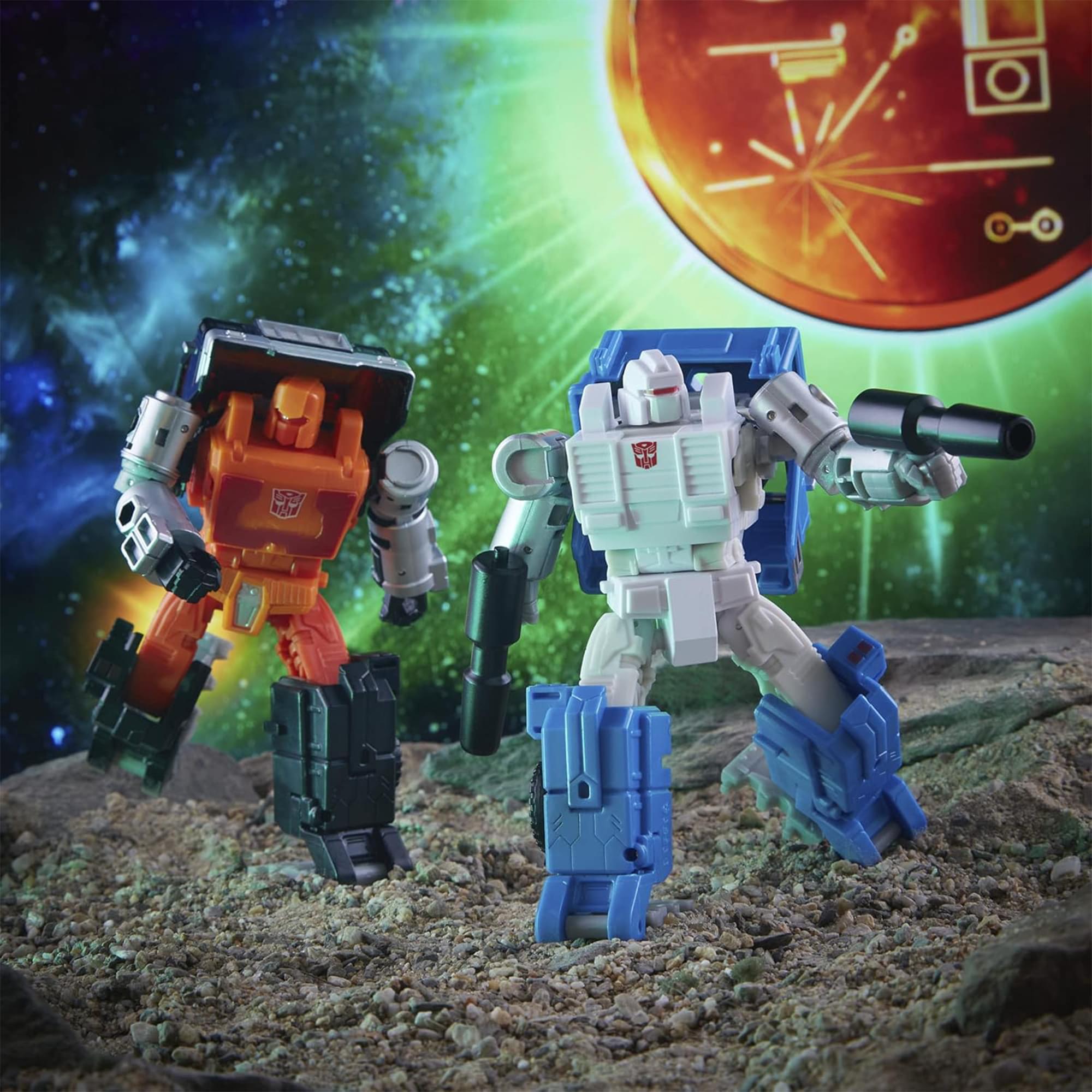 Transformers Golden Disk Collection Road Ranger and Puffer