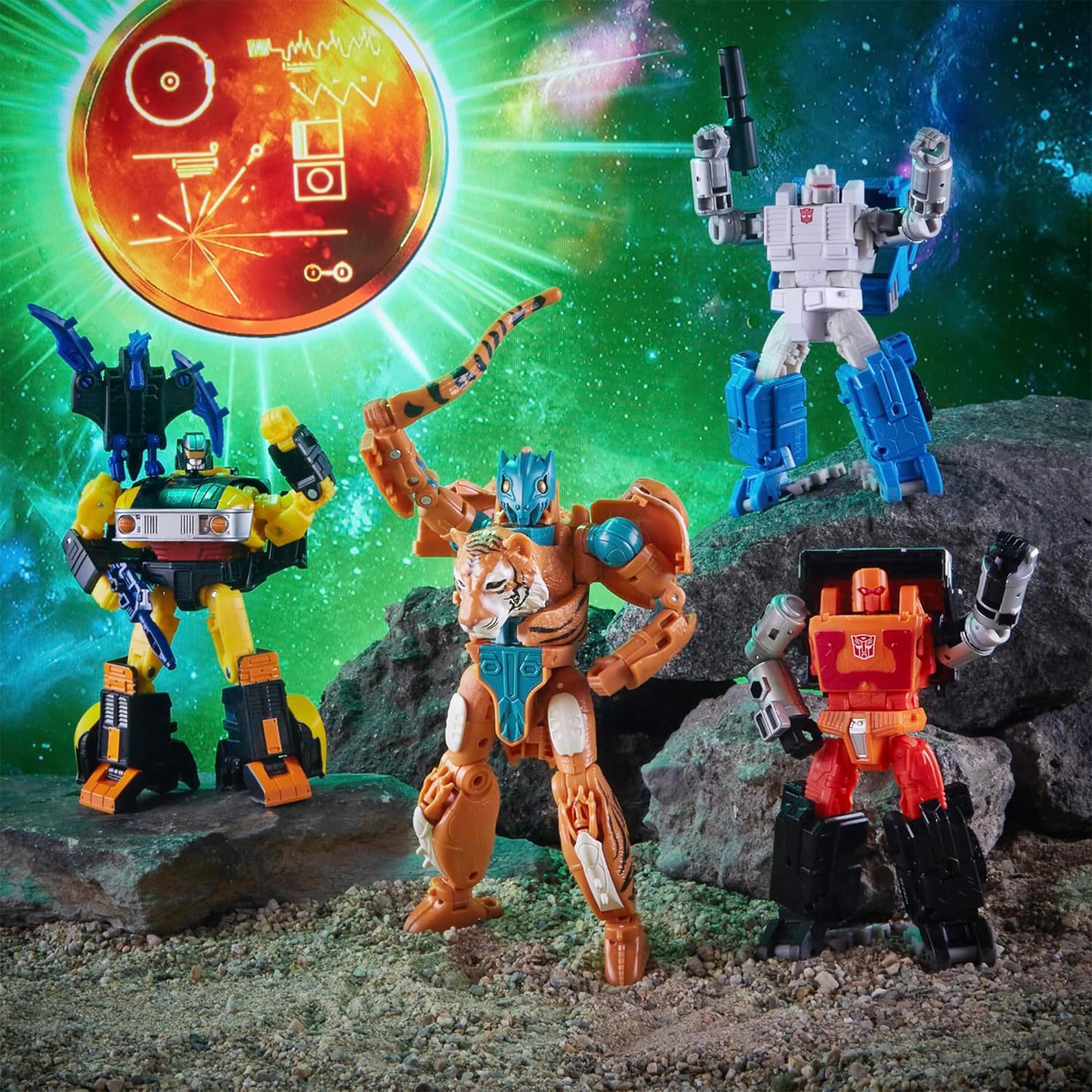 Transformers Golden Disk Collection Road Ranger and Puffer