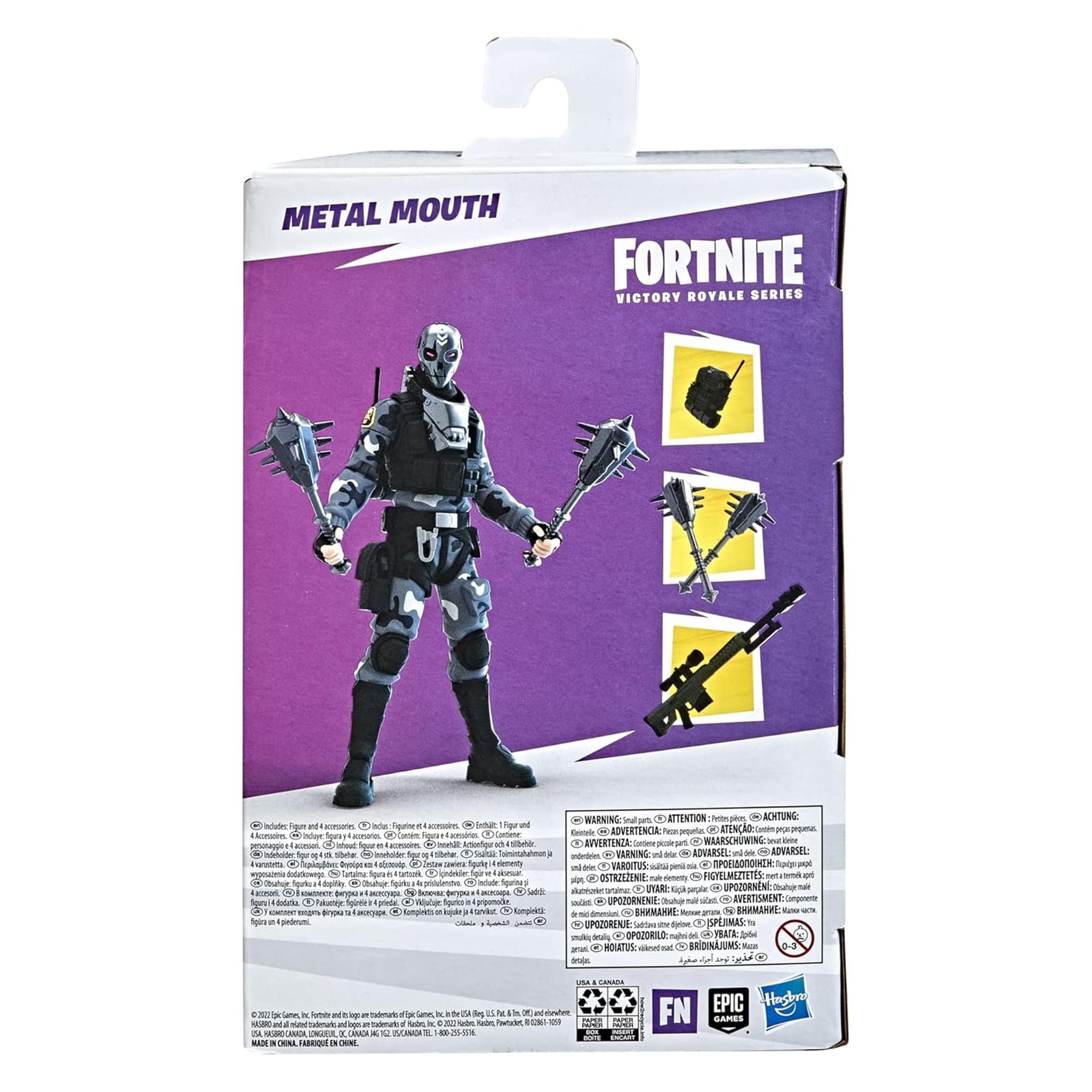 Fortnite Victory Royale Series Metal Mouth 6 Inch Action Figure