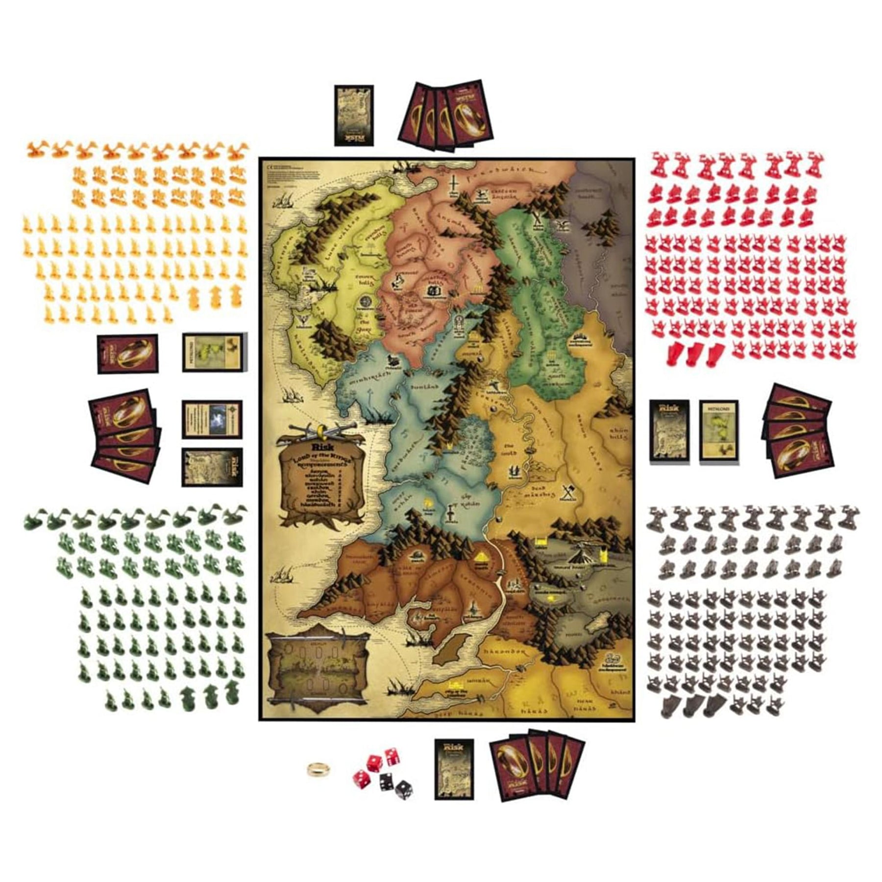 Risk: The Lord of the Rings Trilogy Edition Board Game