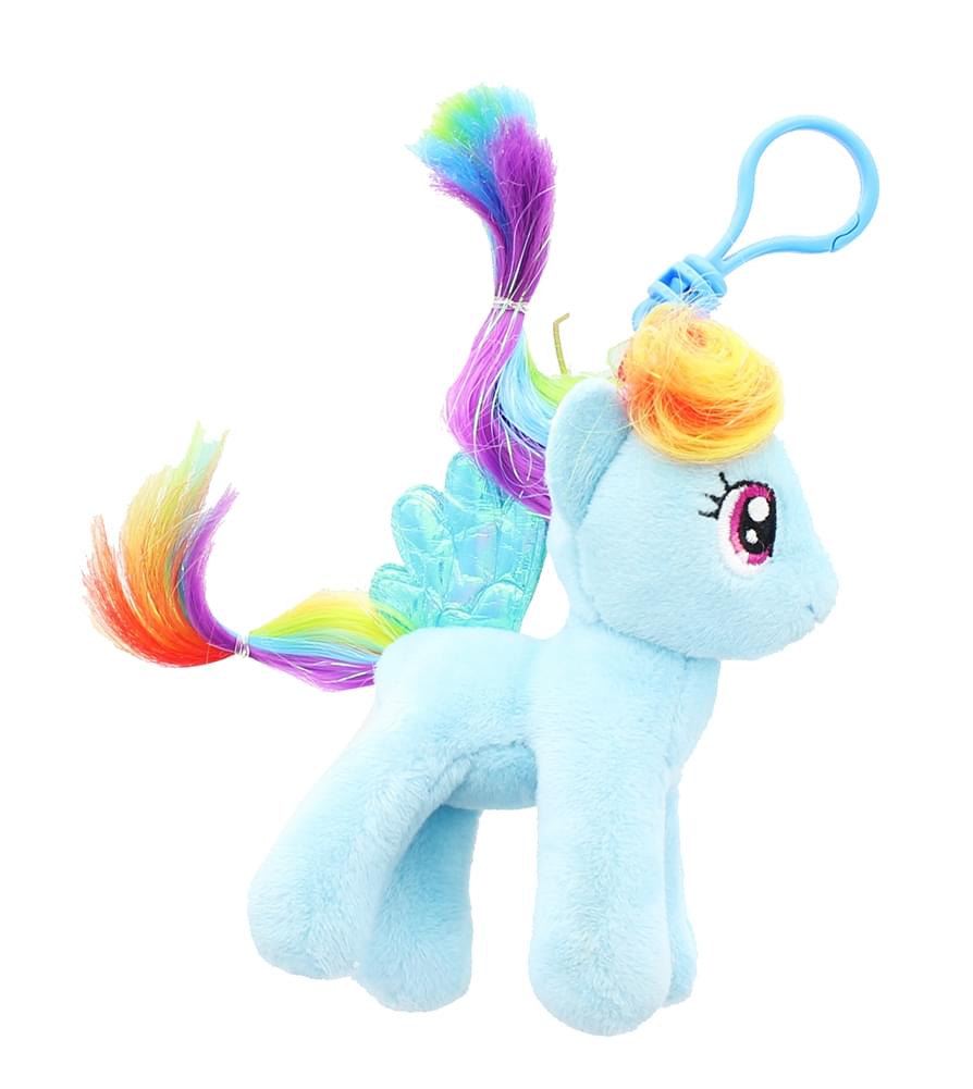 My Little Pony Rainbow 6" Rainbow Dash Plush Clip-On