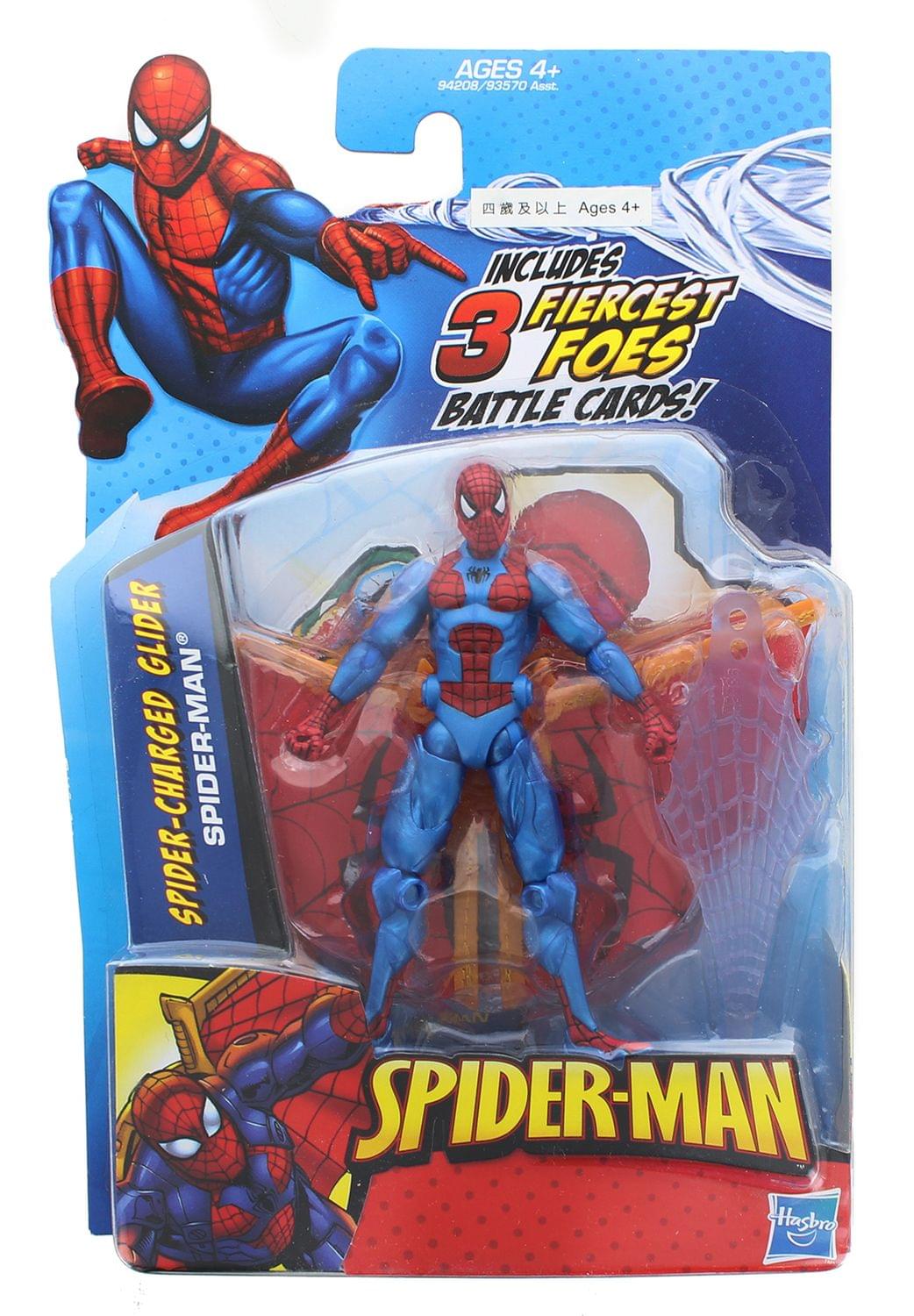 Marvel Spider-Man 3.75 Inch Action Figure - Spider-Charged Glider Spider-Man
