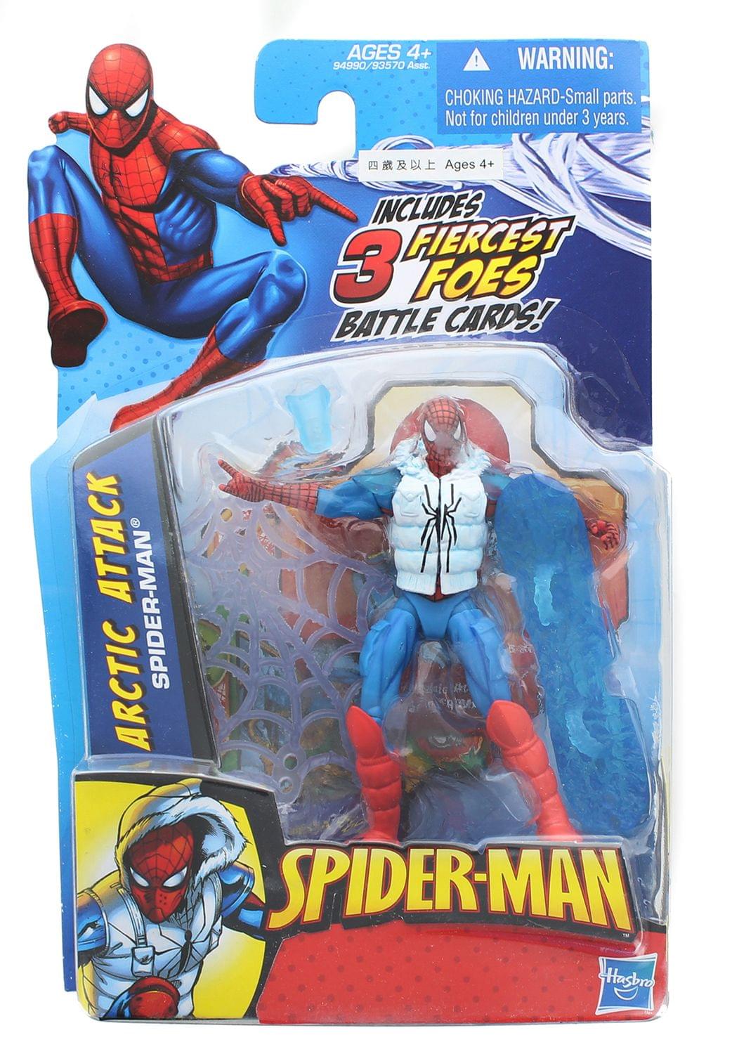 Marvel Spider-Man 3.75 Inch Action Figure - Arctic Attack Spider-Man