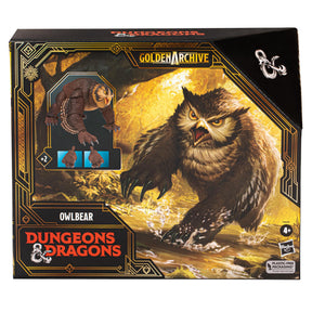 Dungeons & Dragons Golden Archive 6 Inch Scale Owlbear Action Figure