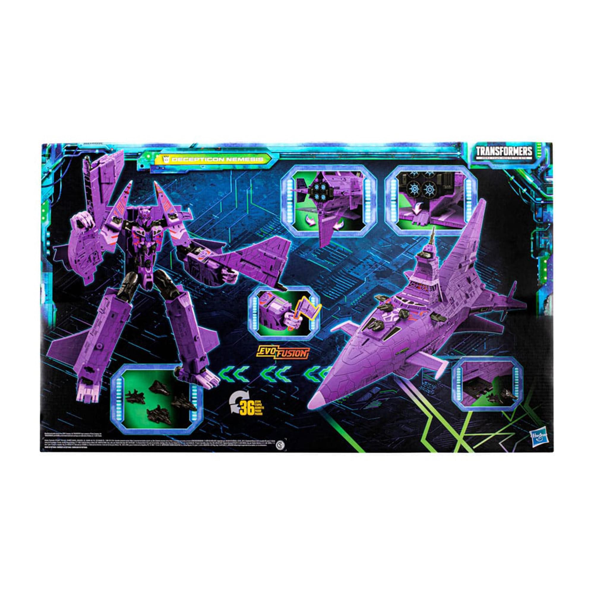 Transformers Legacy Evolution Titan Decepticon Nemesis Action Figure