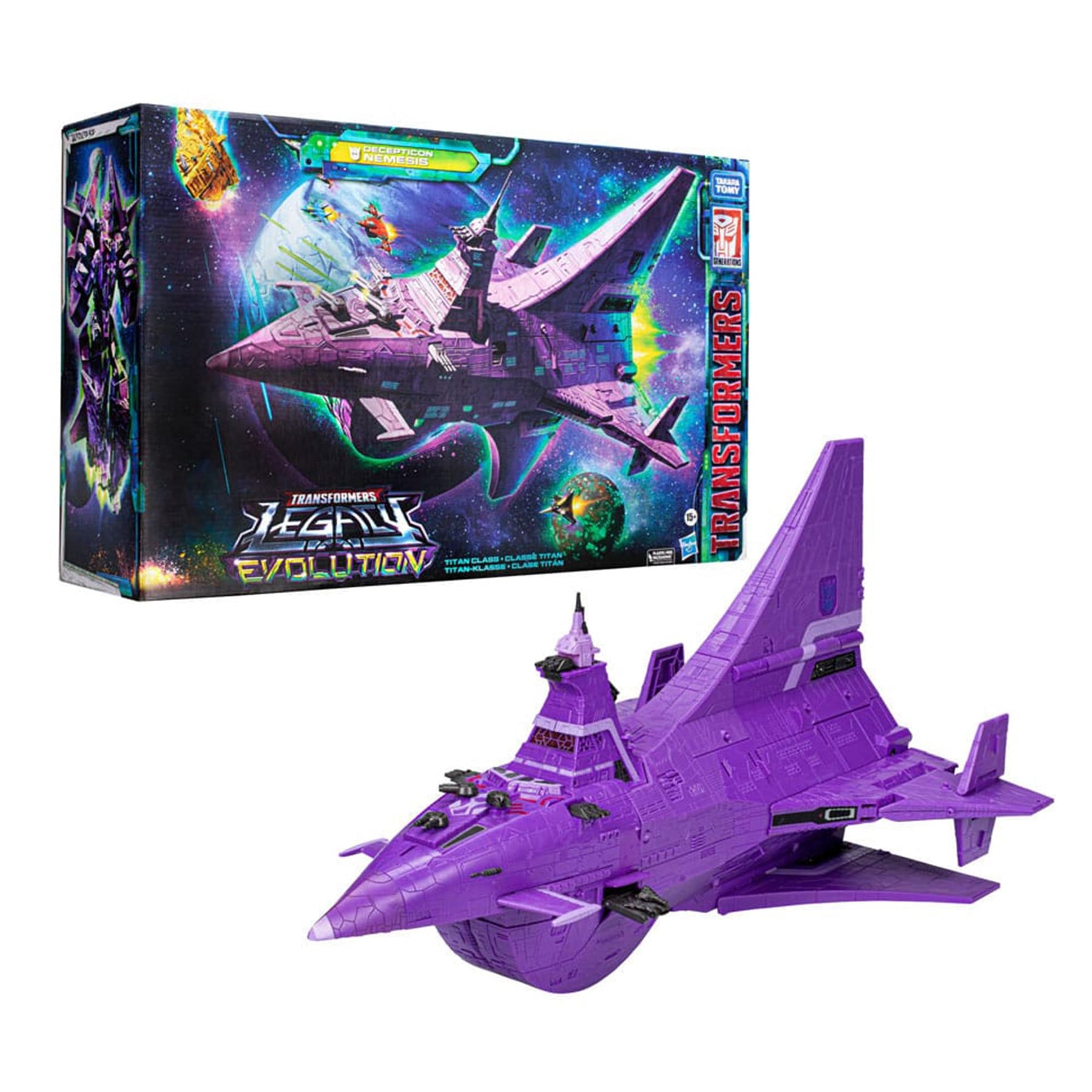 Transformers Legacy Evolution Titan Decepticon Nemesis Action Figure