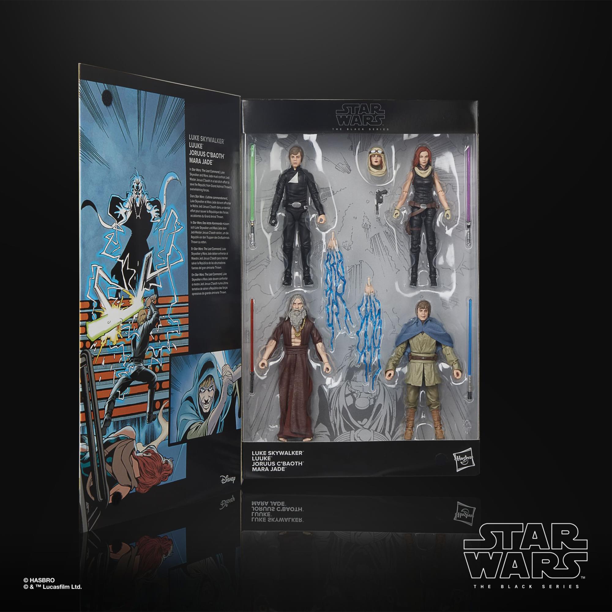 Star Wars Black Series The Last Command 6 Inch Action Figure Set