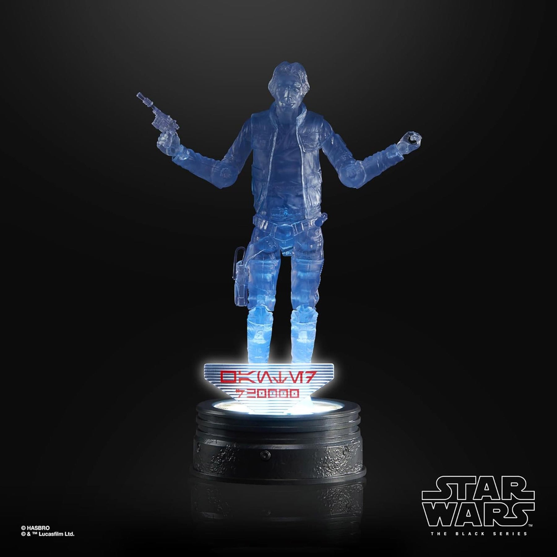 Star Wars The Black Series 6 inch Action Figure | Holocomm Han Solo