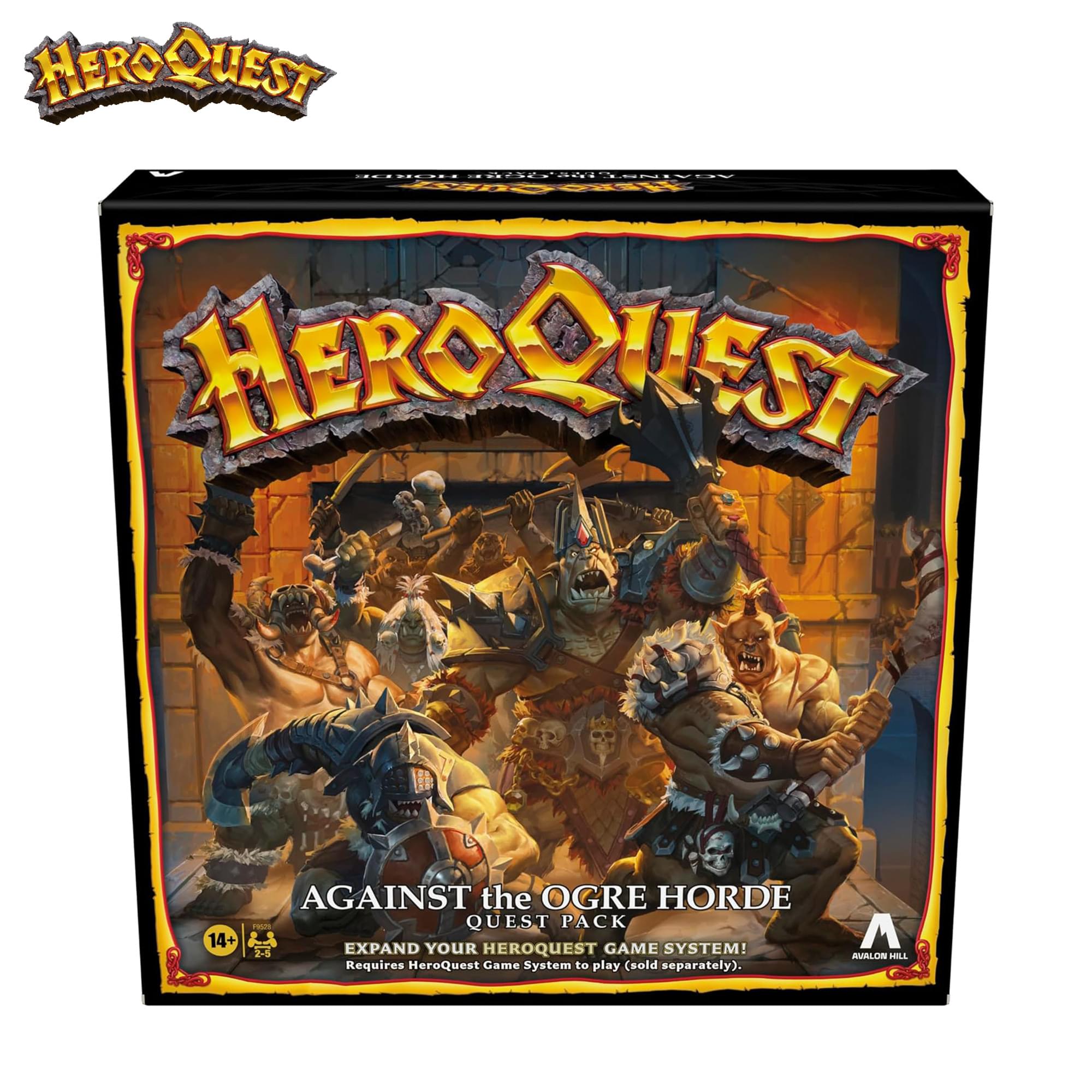 Hero Quest Against The Ogre Horde Quest Pack Roleplaying Game